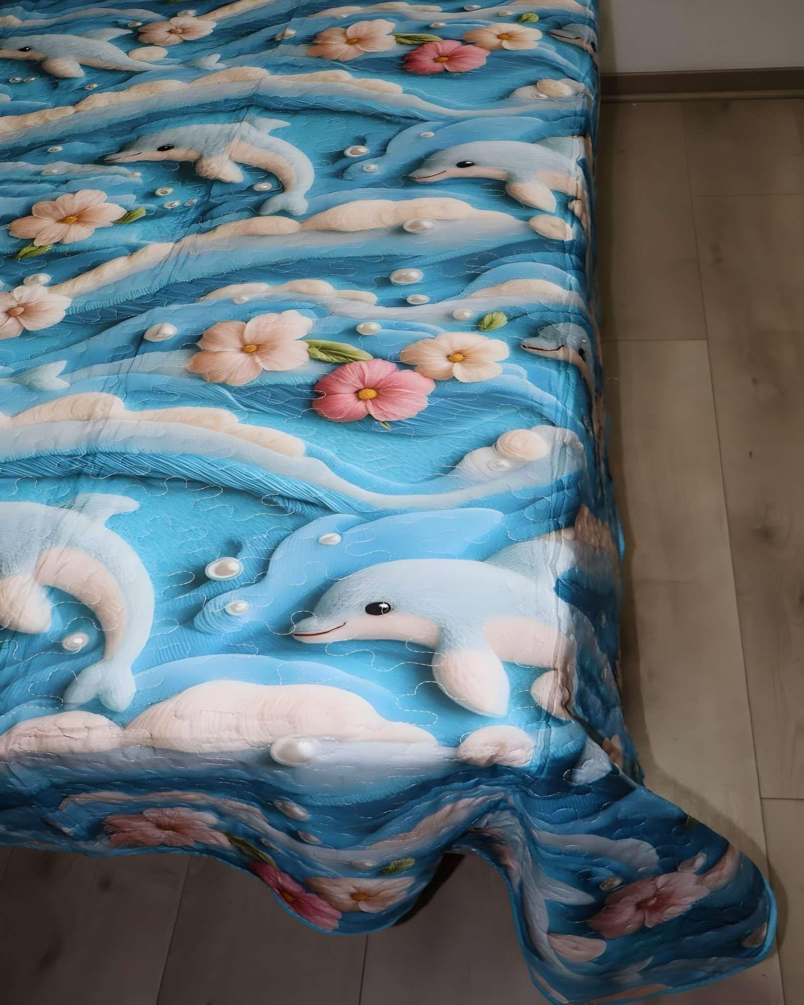 CUBRECAMA DE VERANO 3D PLAZA Y MEDIA V01-2