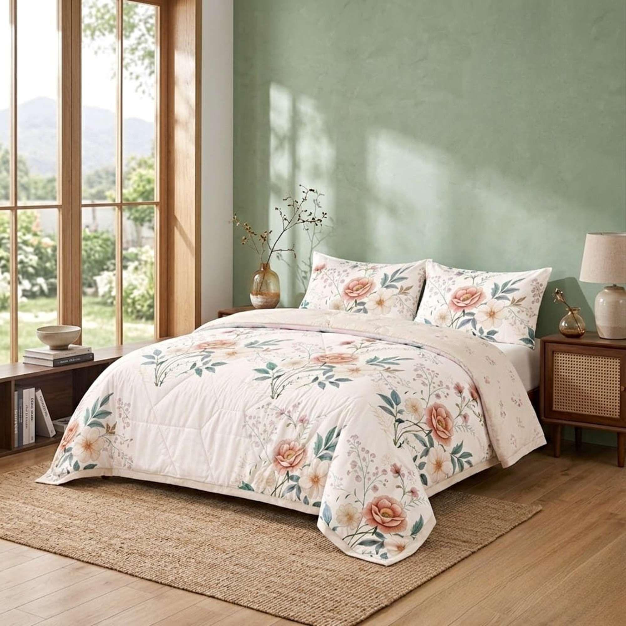 QUILT CUBRECAMA DE VERANO KING BLANCO 04-3