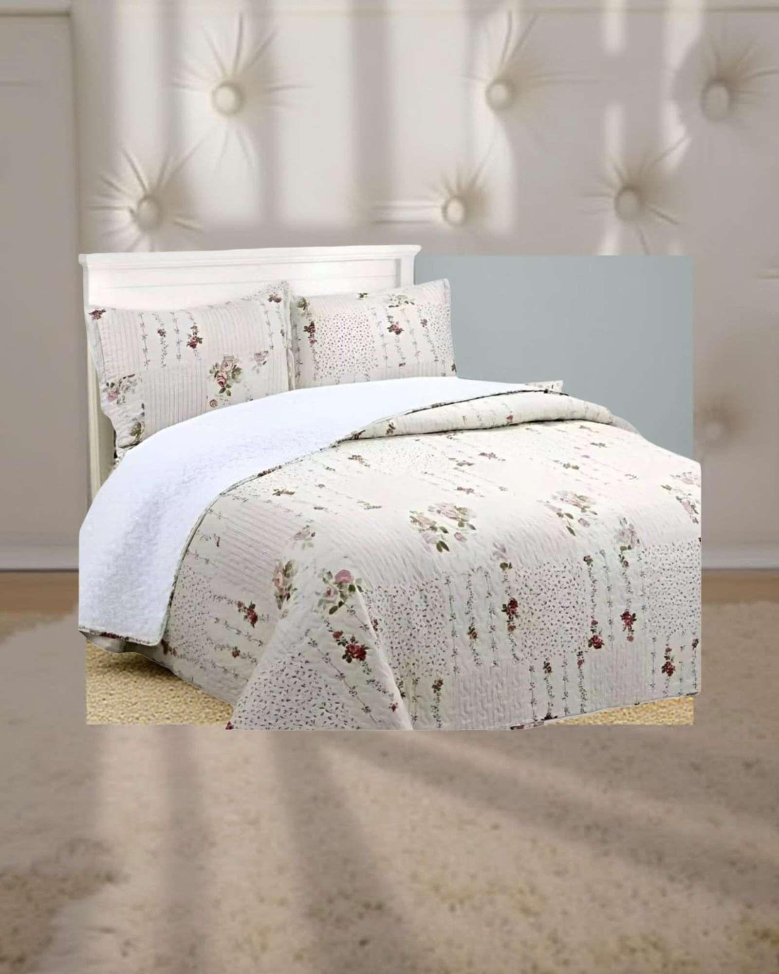 CUBRECAMA QUILT CON CHIPORRO 1.5P H12-2