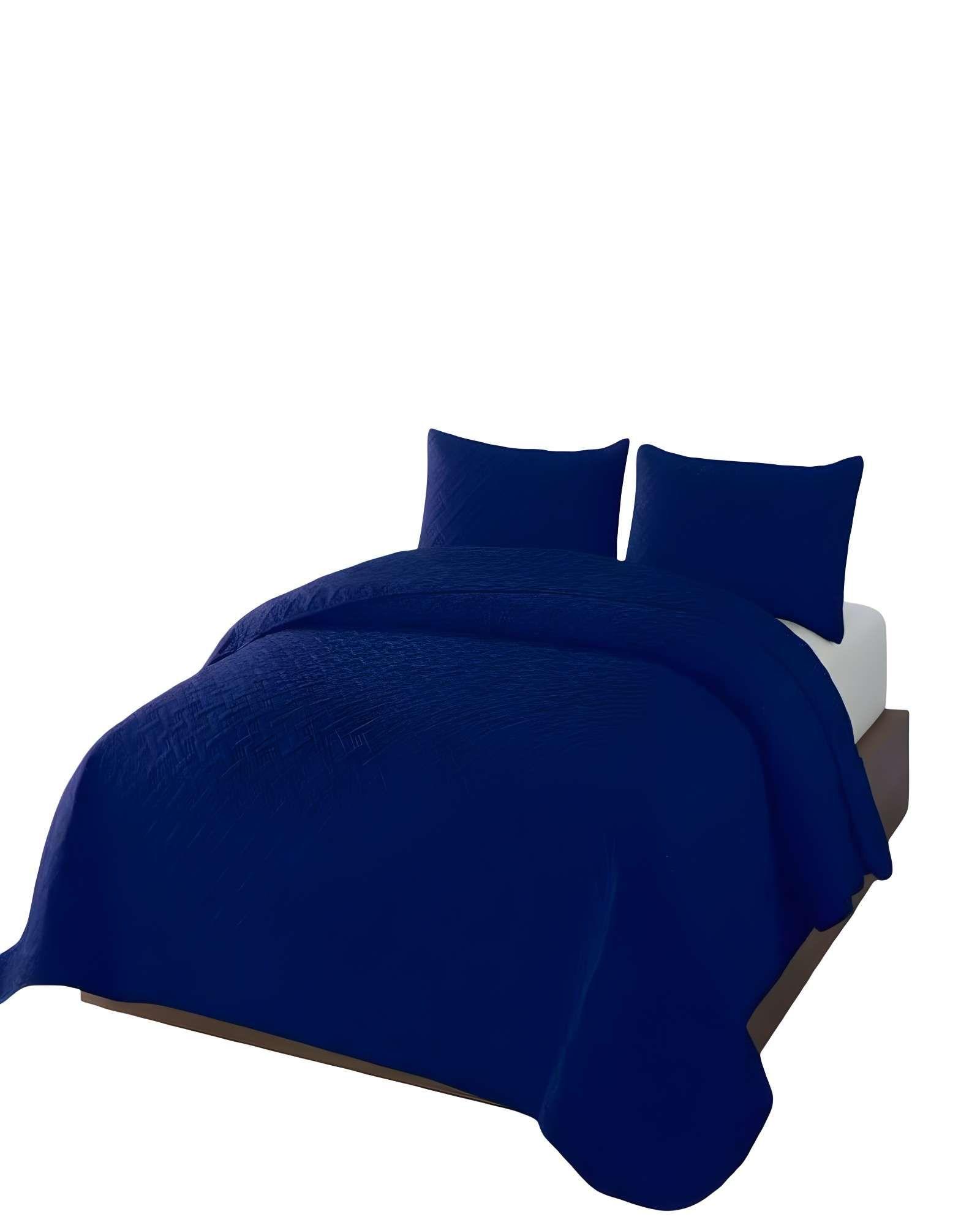 QUILT CUBRECAMA DE VERANO UNICOLOR KING A9-0