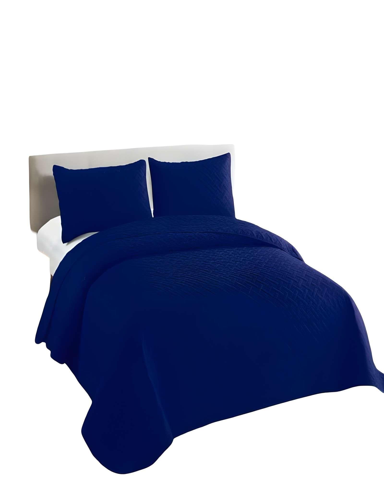 QUILT CUBRECAMA DE VERANO UNICOLOR KING A9-1