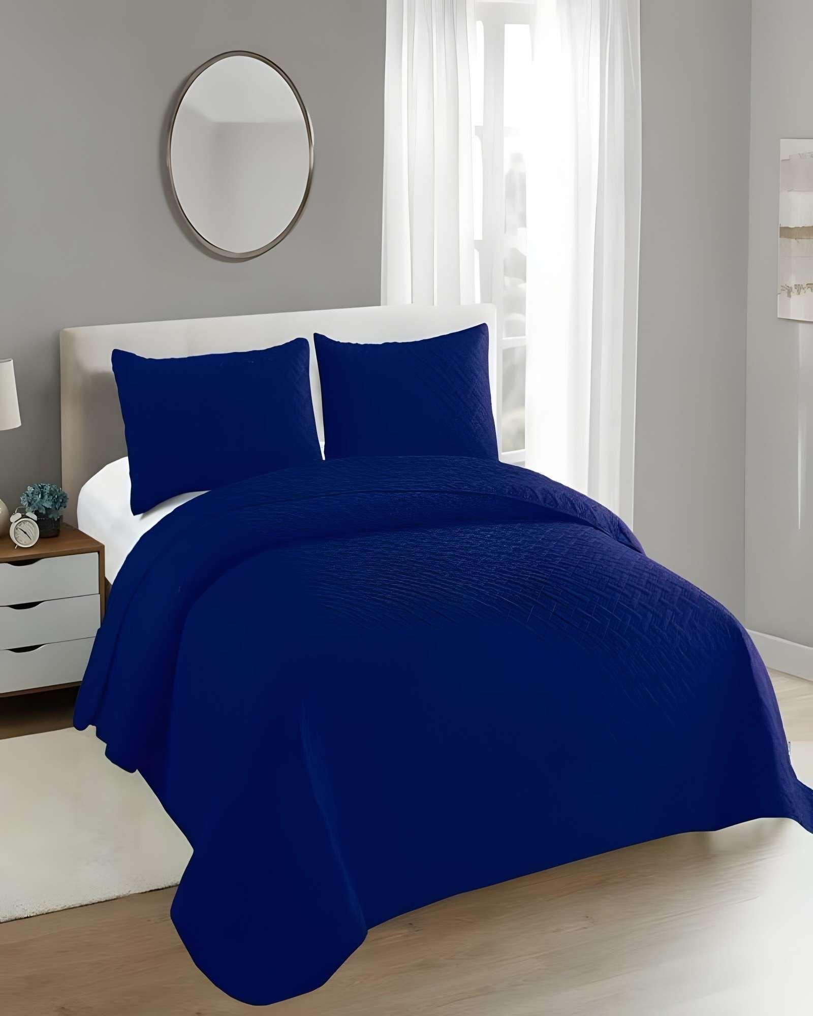 QUILT CUBRECAMA DE VERANO UNICOLOR KING A9-2