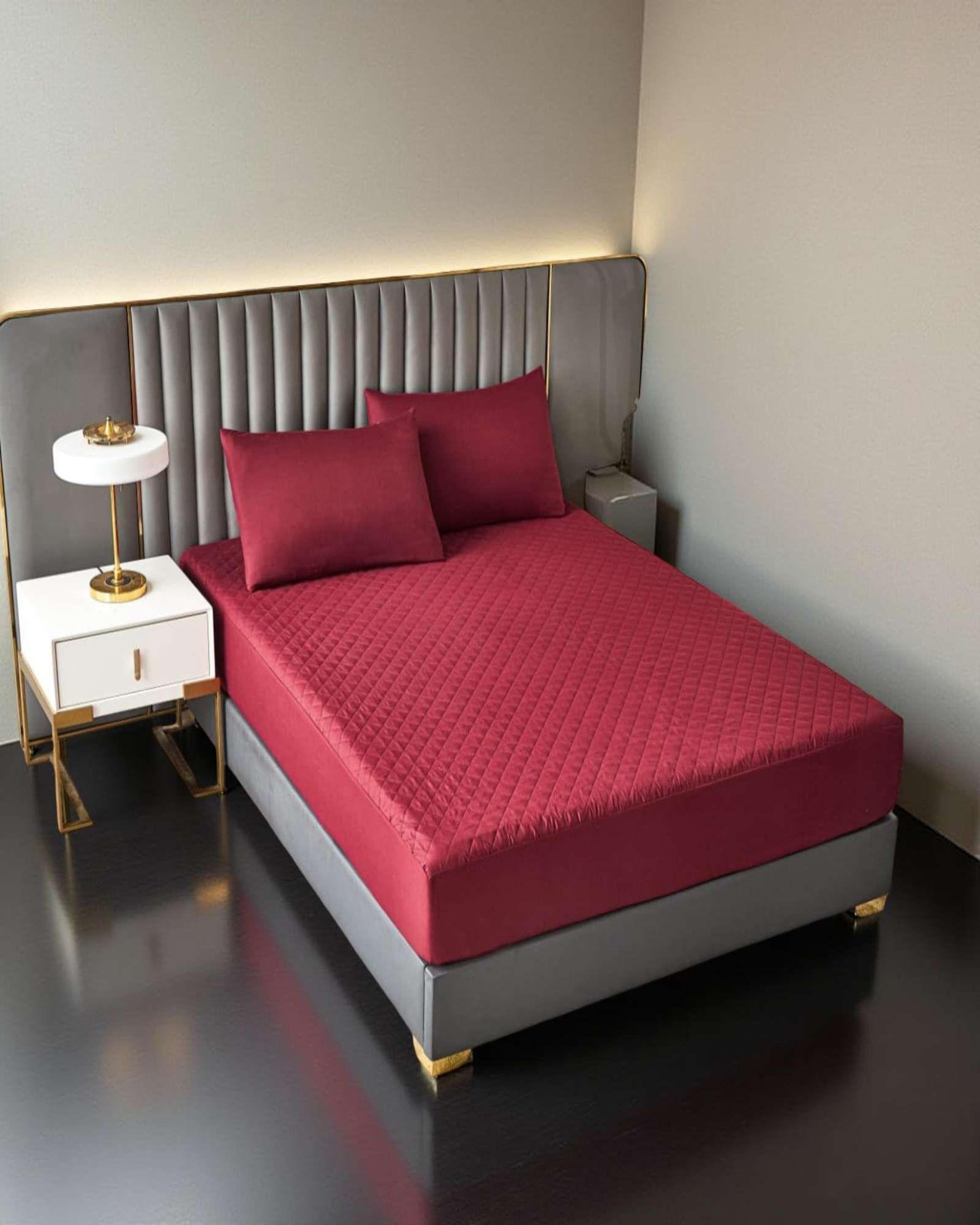 CUBRECOLCHON IMPERMEABLE KING COLOR BURDEO-3