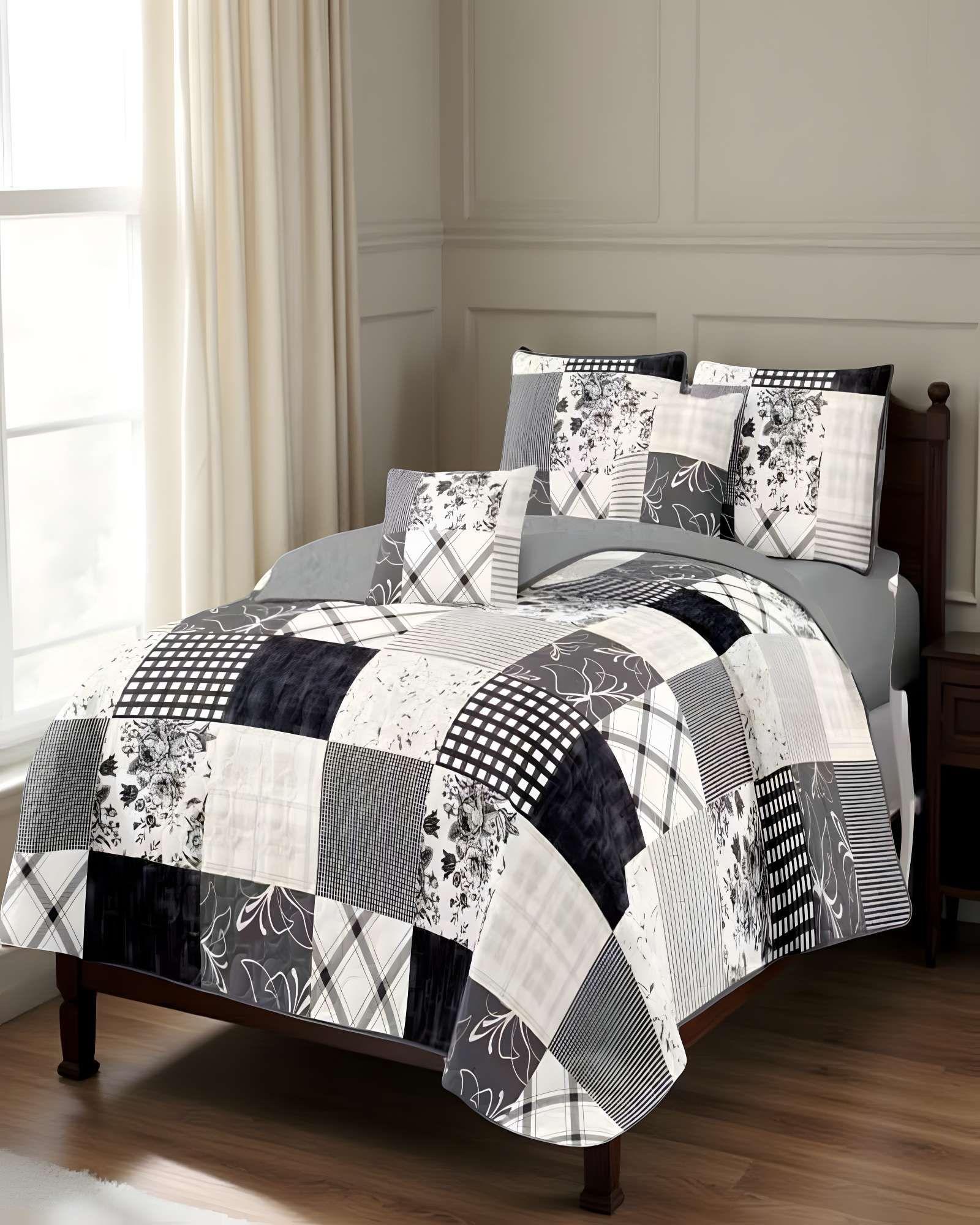 QUILT CUBRECAMA DE VERANO PLAZA Y MEDIA MULTICOLOR 02-3