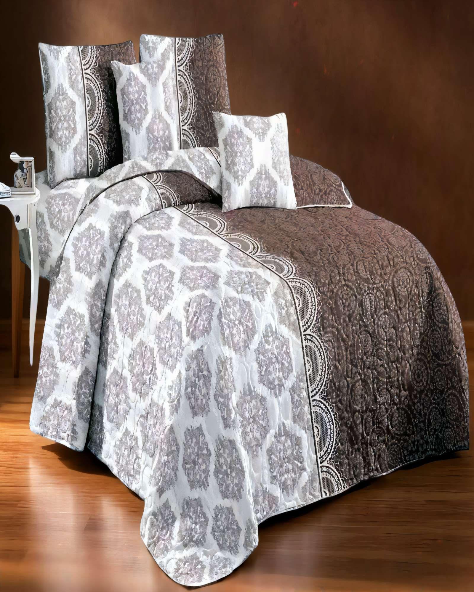 QUILT CUBRECAMA DE VERANO 2 PLAZAS CON DISENO 3-2