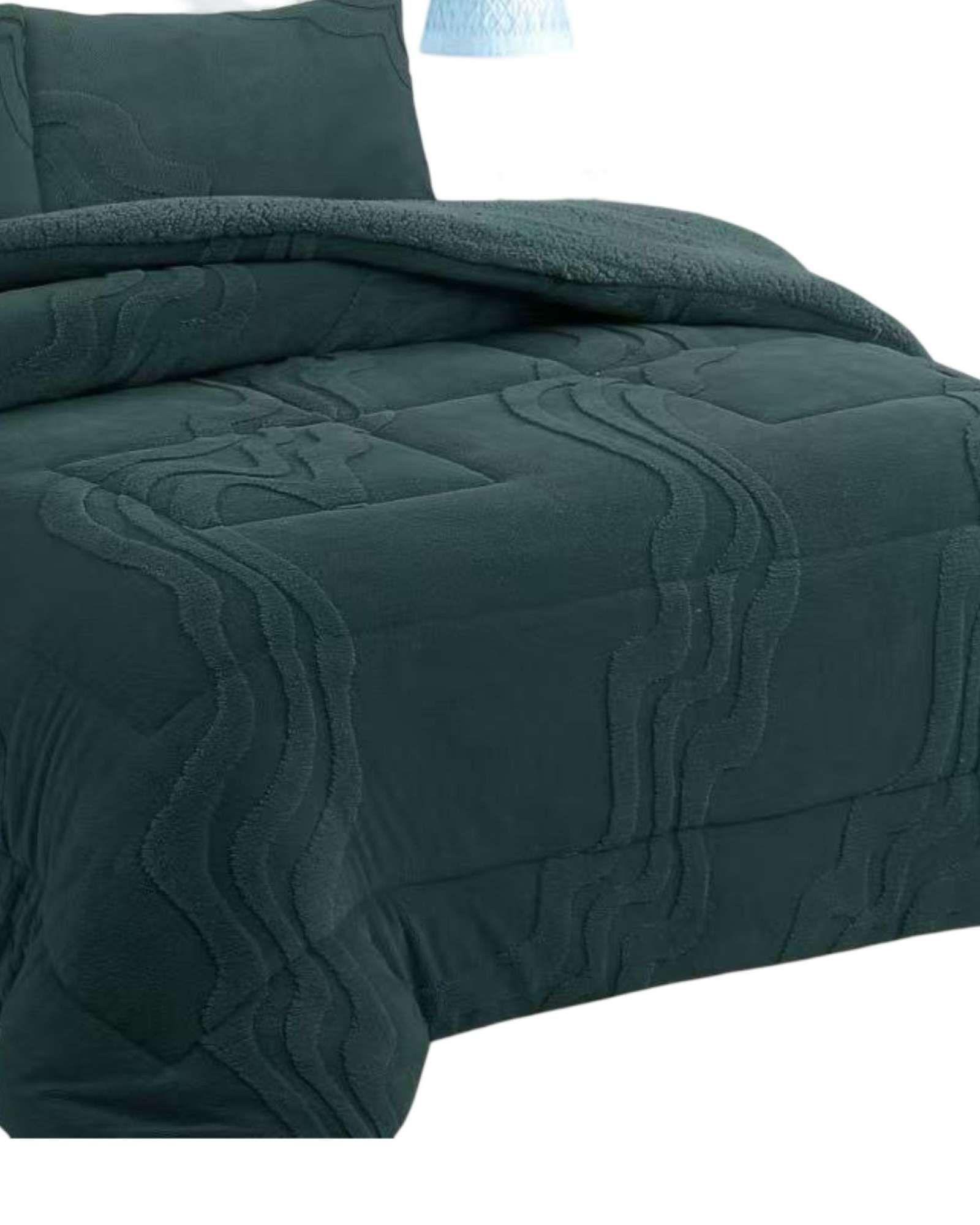 CUBRECAMA DISEÑO 2025 CON CHIPORRO SUPER KING 250 CM X 270 CM GRAFITO-1