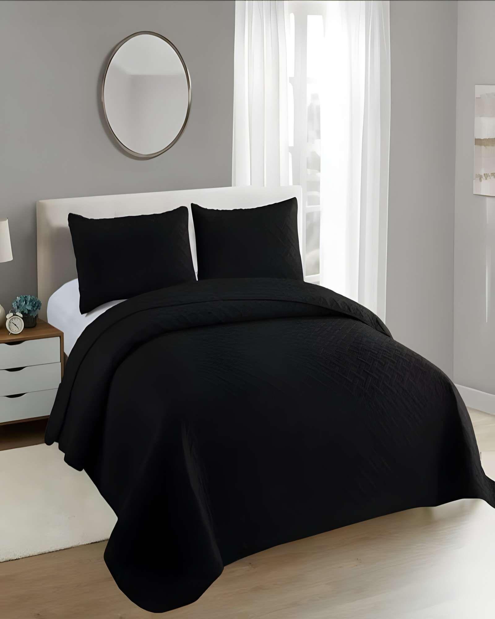 QUILT CUBRECAMA DE VERANO UNICOLOR KING A6-3