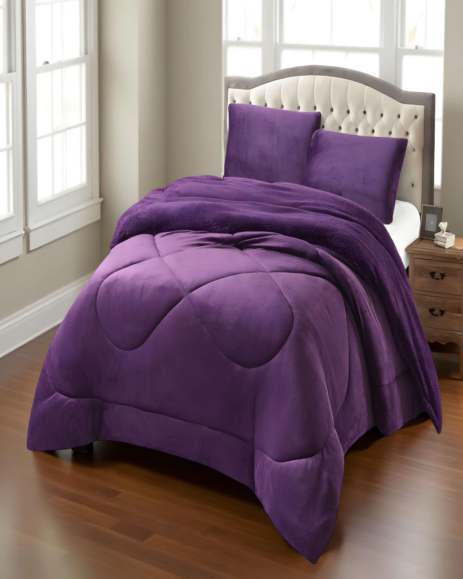 COBERTOR SHERPA PLUSH CS KING MORADO-2