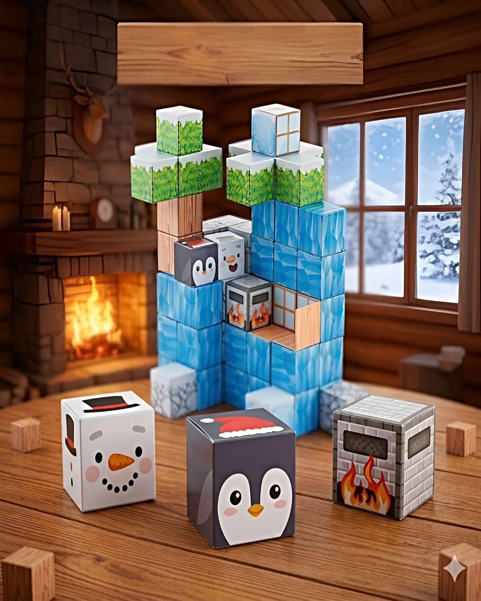 Cubo Magnético de Construcción 3D 66 piezas-4