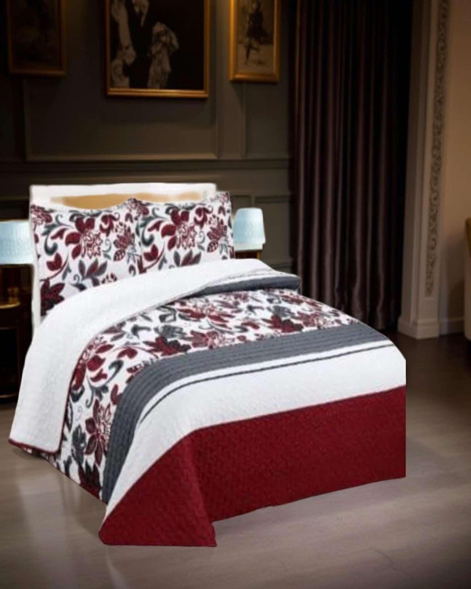 CUBRECAMA QUILT CON CHIPORRO 2P P23-2