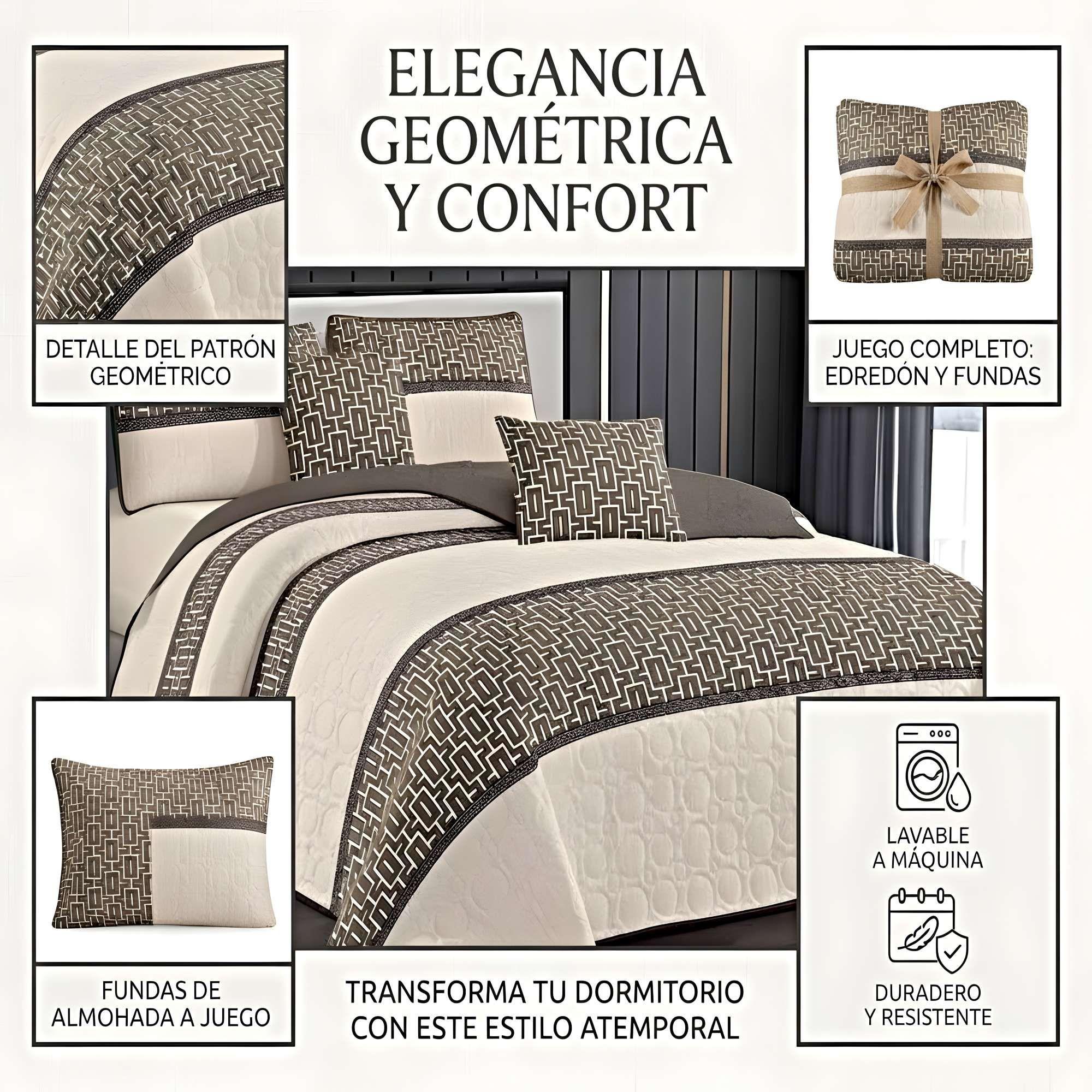CUBRECAMA QUILT DE VERANO ULTRA FRESCO KING C3-3