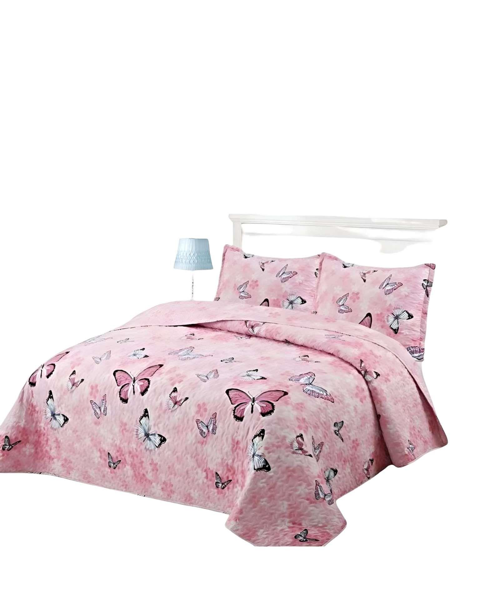 CUBRECAMA QUILT DE VERANO 2 PLAZAS A35-1