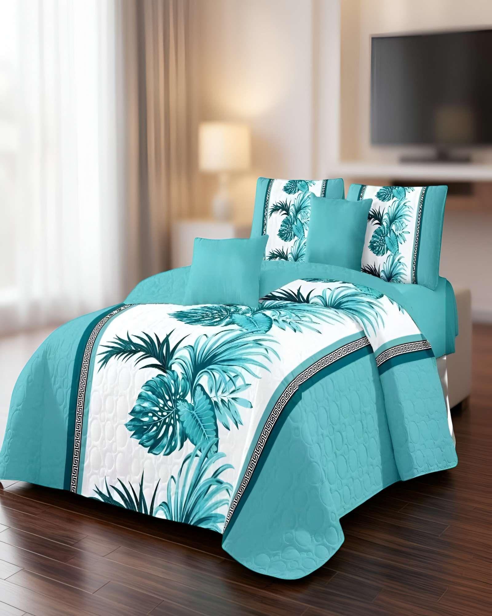 QUILT CUBRECAMA DE VERANO KING CON DISENO 18-2