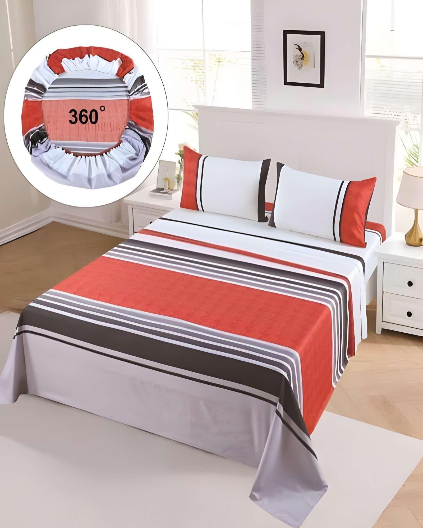 SABANAS CASA SOL SUPER KING NARANJA-2