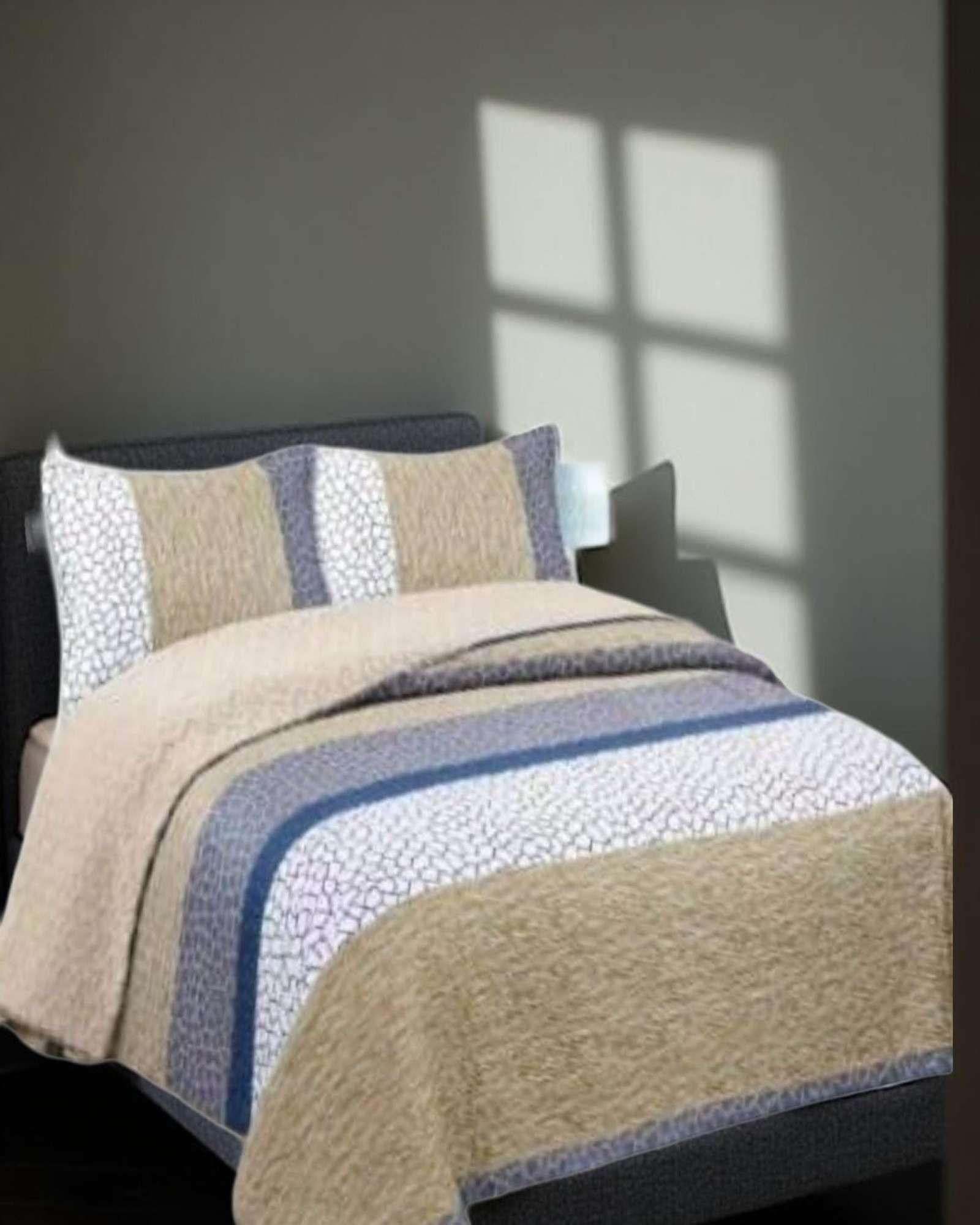 CUBRECAMA QUILT CON CHIPORRO 1.5P H5-2