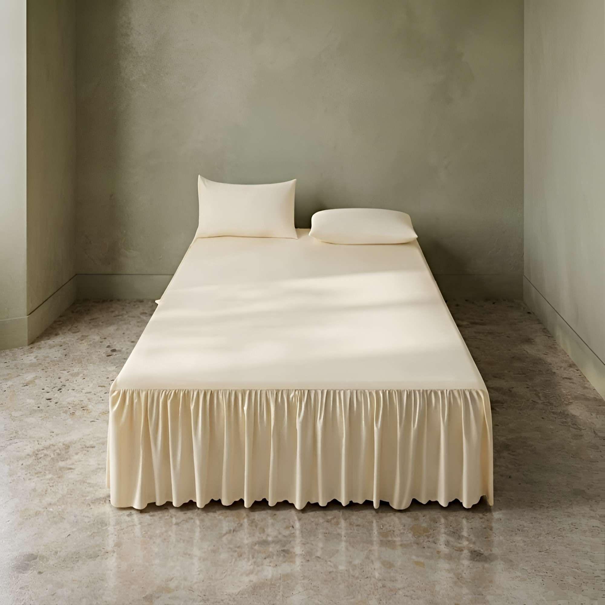FALDON DE CAMA SIN FUNDA KING BEIGE-1