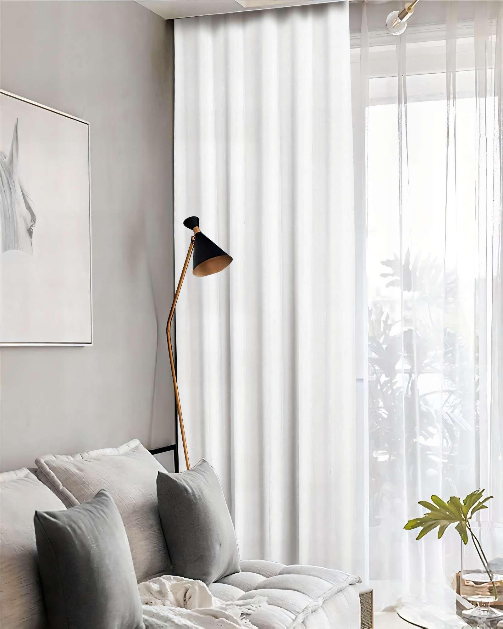 CORTINA ENGOMADA BLACKOUT 2 PAÑOS COLOR BLANCO-2