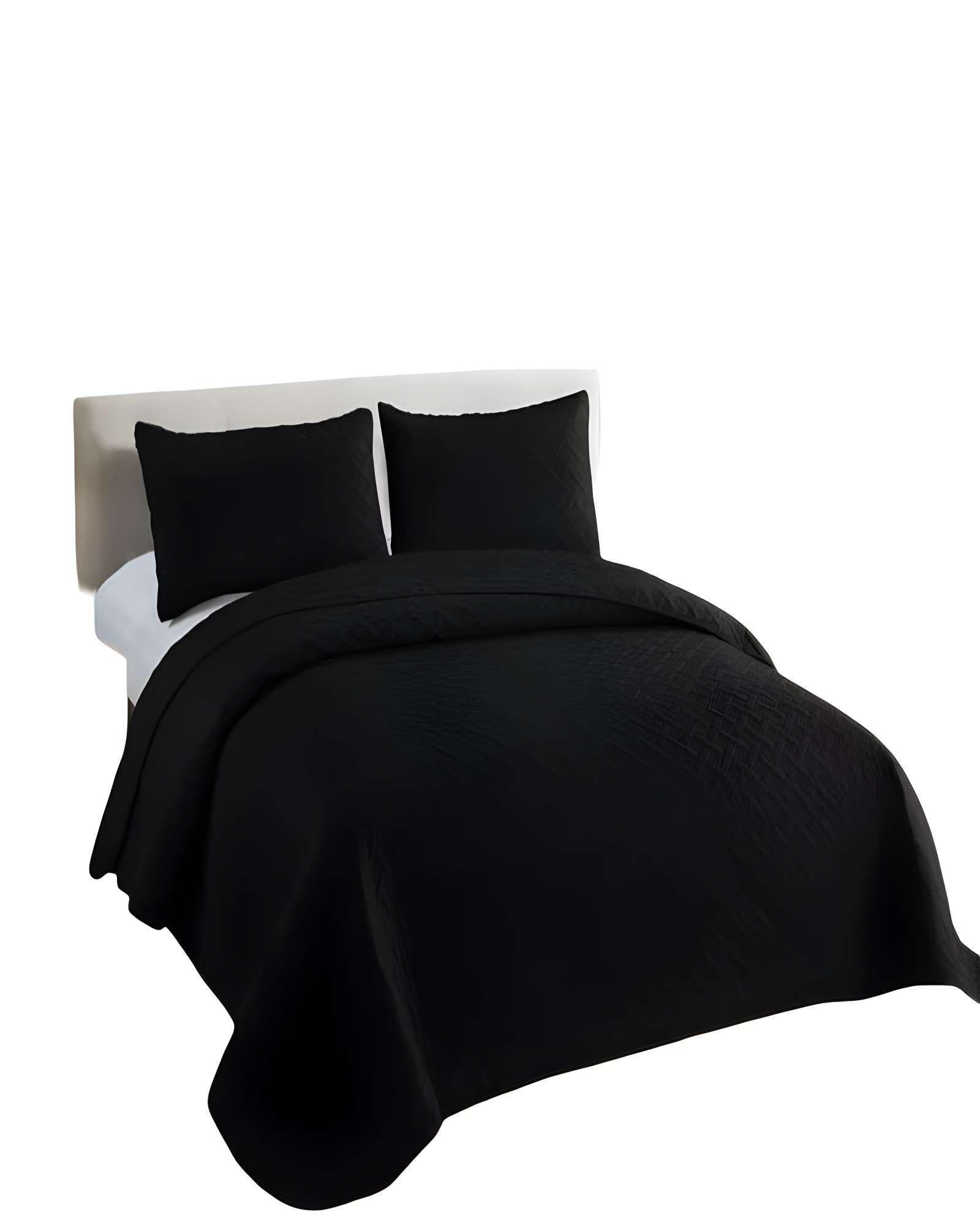 QUILT CUBRECAMA DE VERANO UNICOLOR 2 PLAZAS A6-1