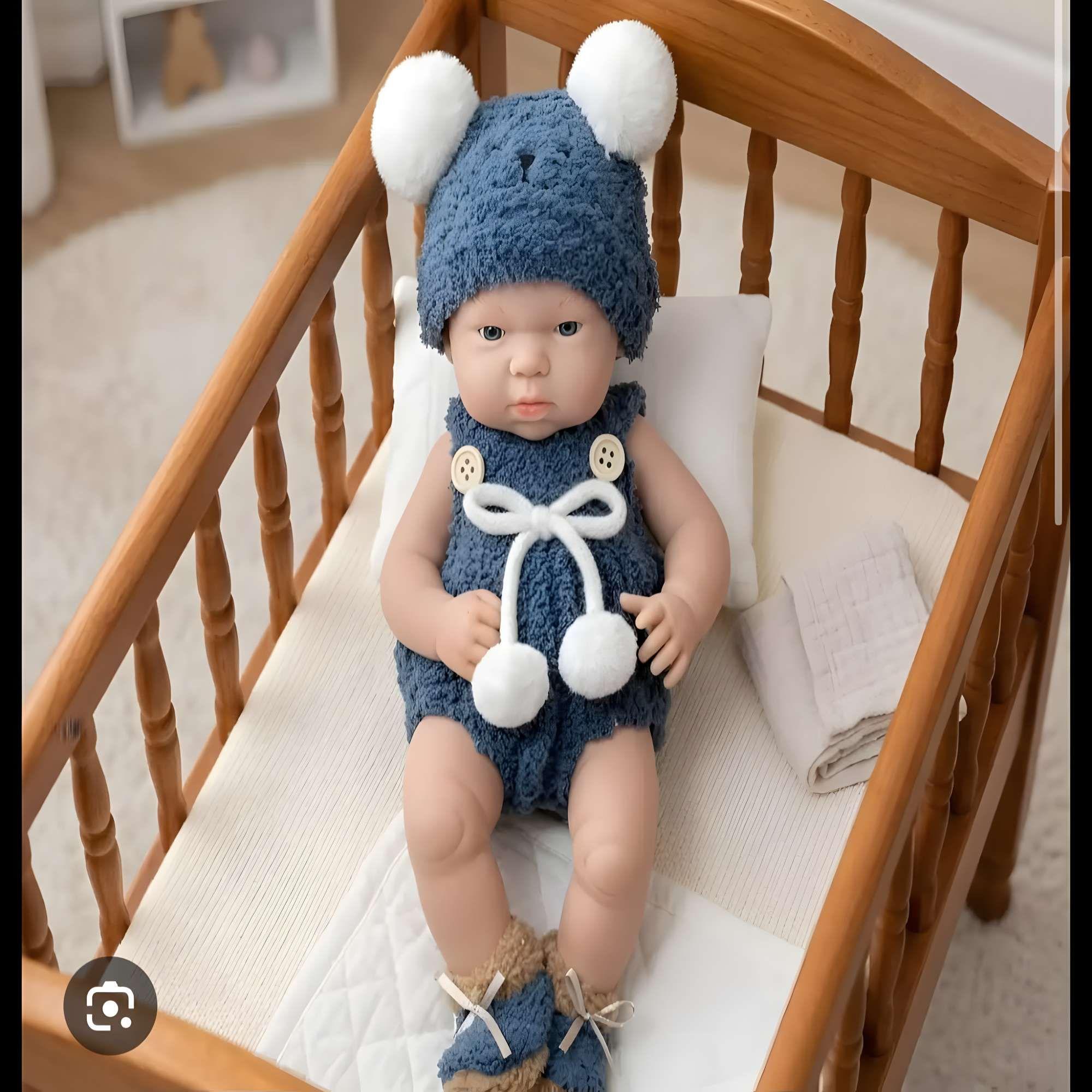 MUÑECO SO LOVELY NIÑO COLOR AZUL 31CM -0