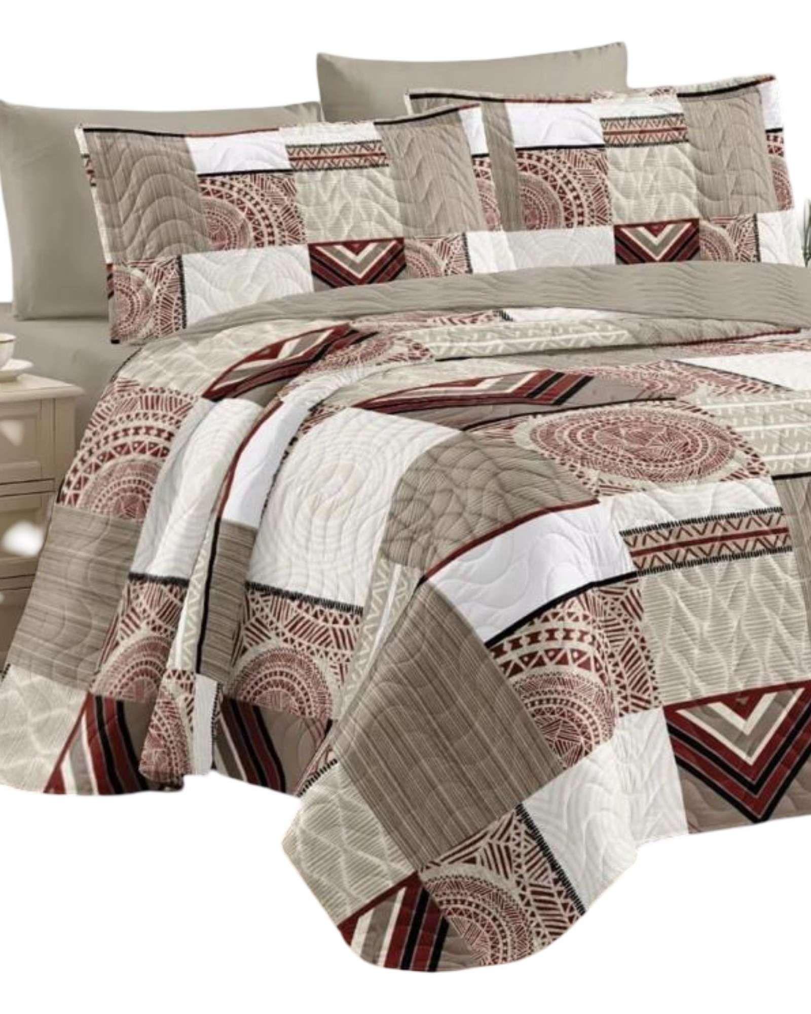 quilt cubrecama verano 2 plaza V11-2