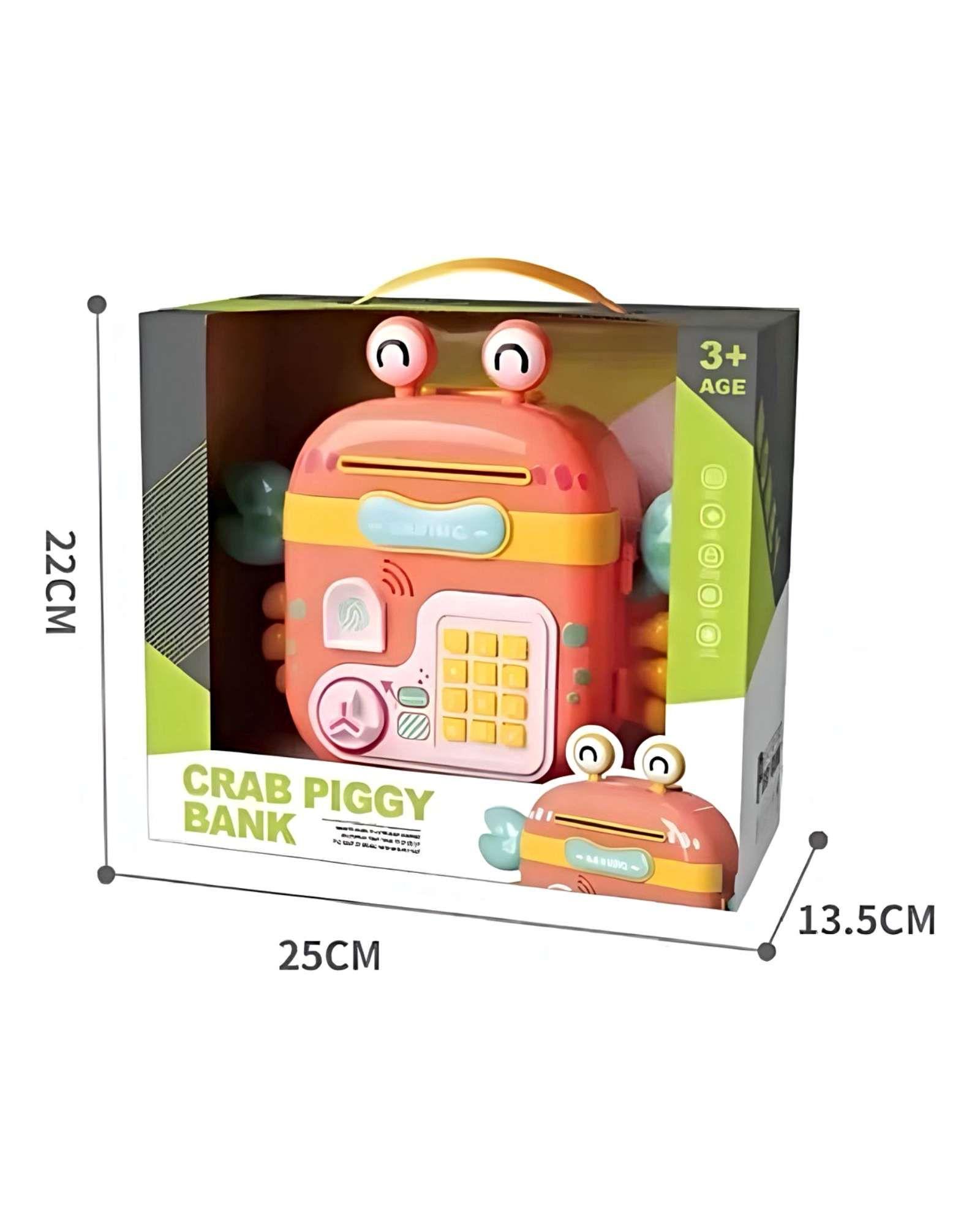 Cangrejo Alcancía Mágico: Juguete Electrónico y Caja Fuerte para Ahorrar-2