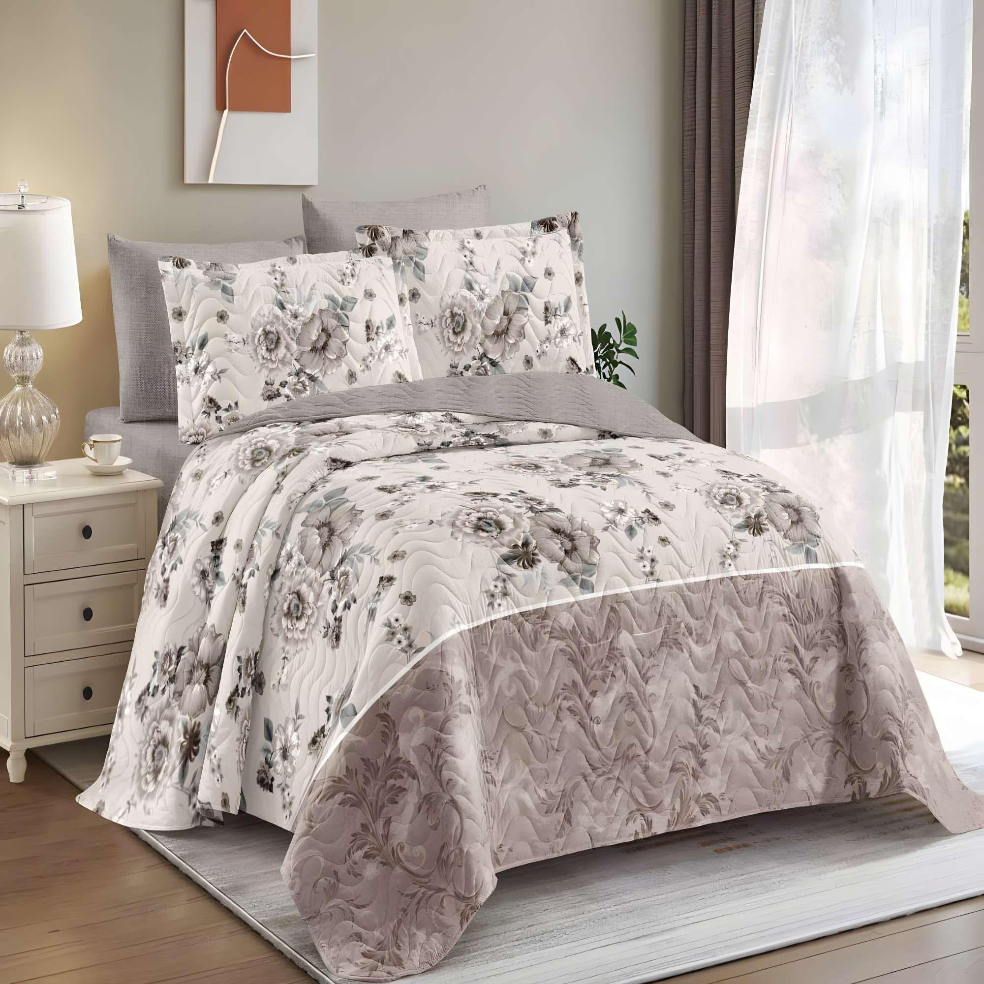 CUBRECAMA PREMIUM DE VERANO CON DISEÑO 1,5P B10-2