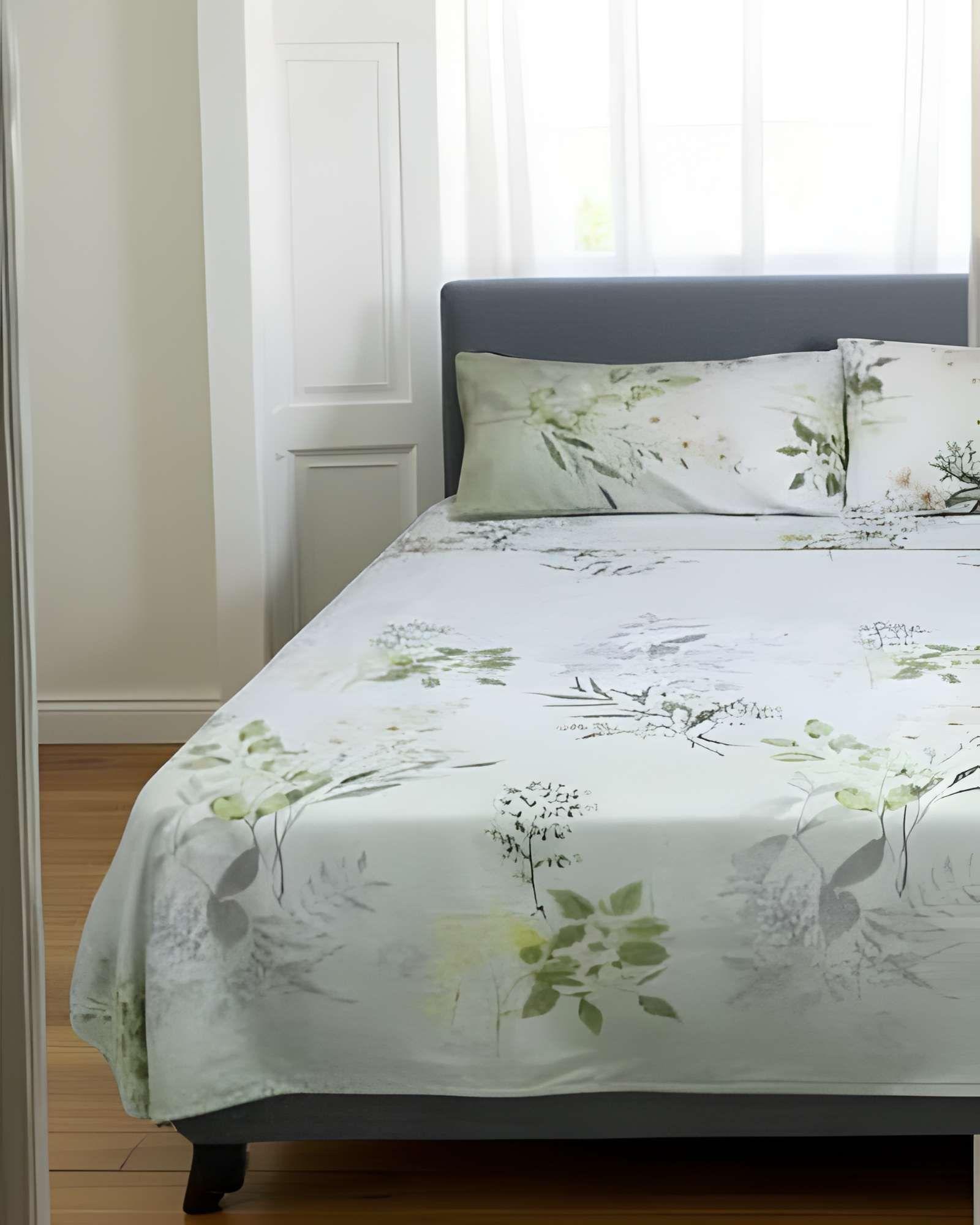 SET DE SABANAS 100% EXTRASUAVE PLAZA Y MEDIA VERDE-2