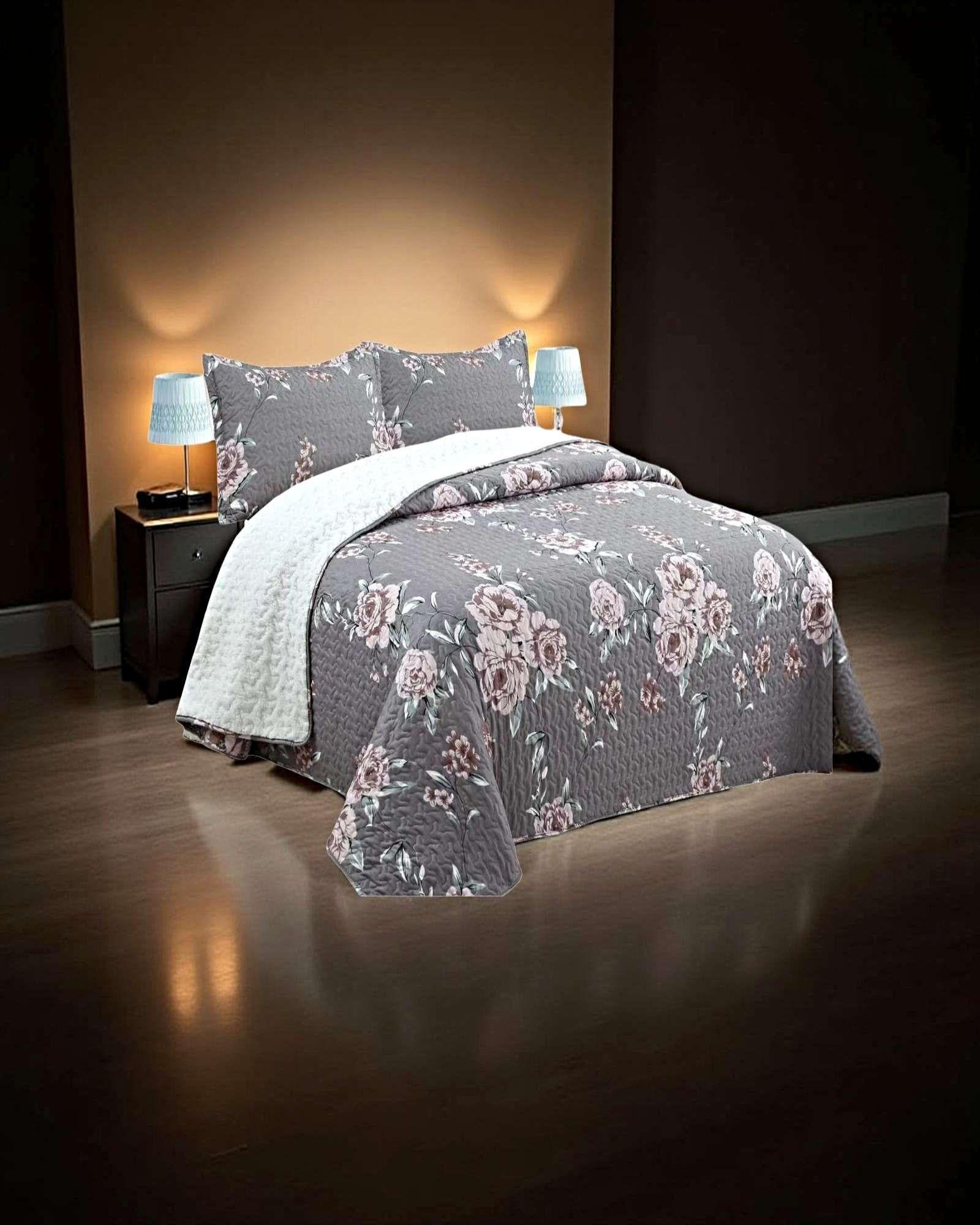 CUBRECAMA QUILT CON CHIPORRO KING N25-2