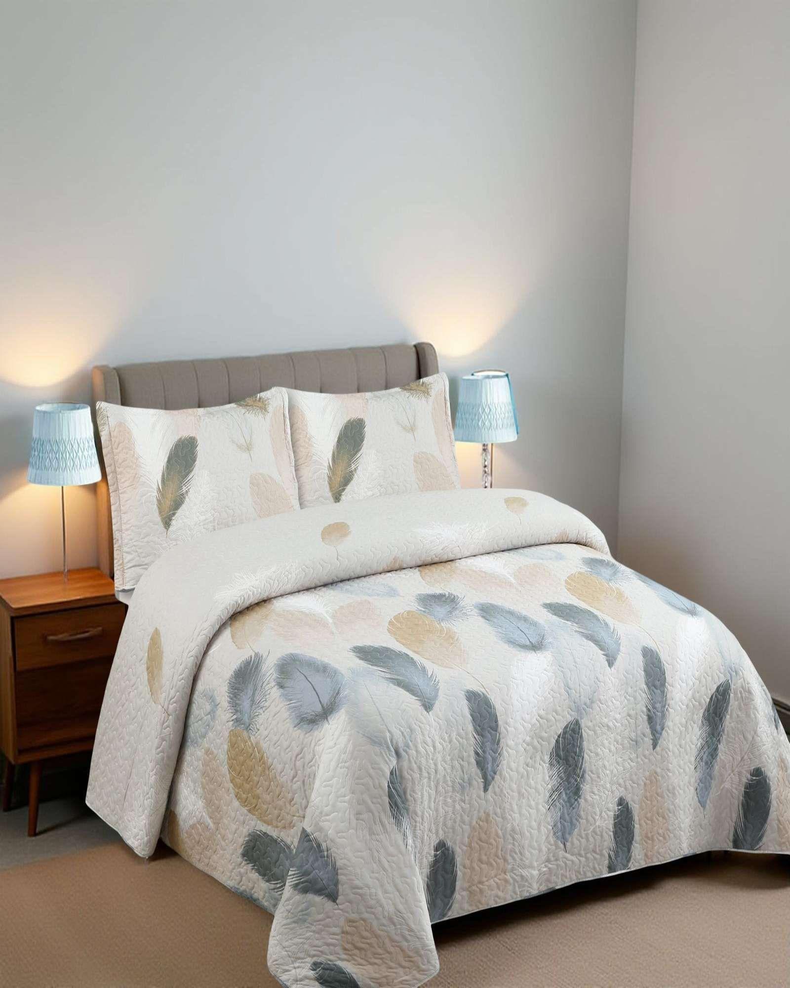 CUBRECAMA QUILT DE VERANO KING-SUPER KING 250x270cm D10-2