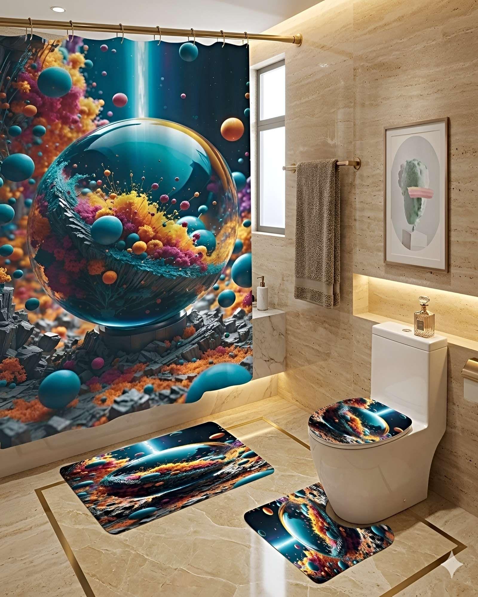 PACK DE BAÑO COMPLETO MODELOS UNICOS 4 PIEZAS S01-3