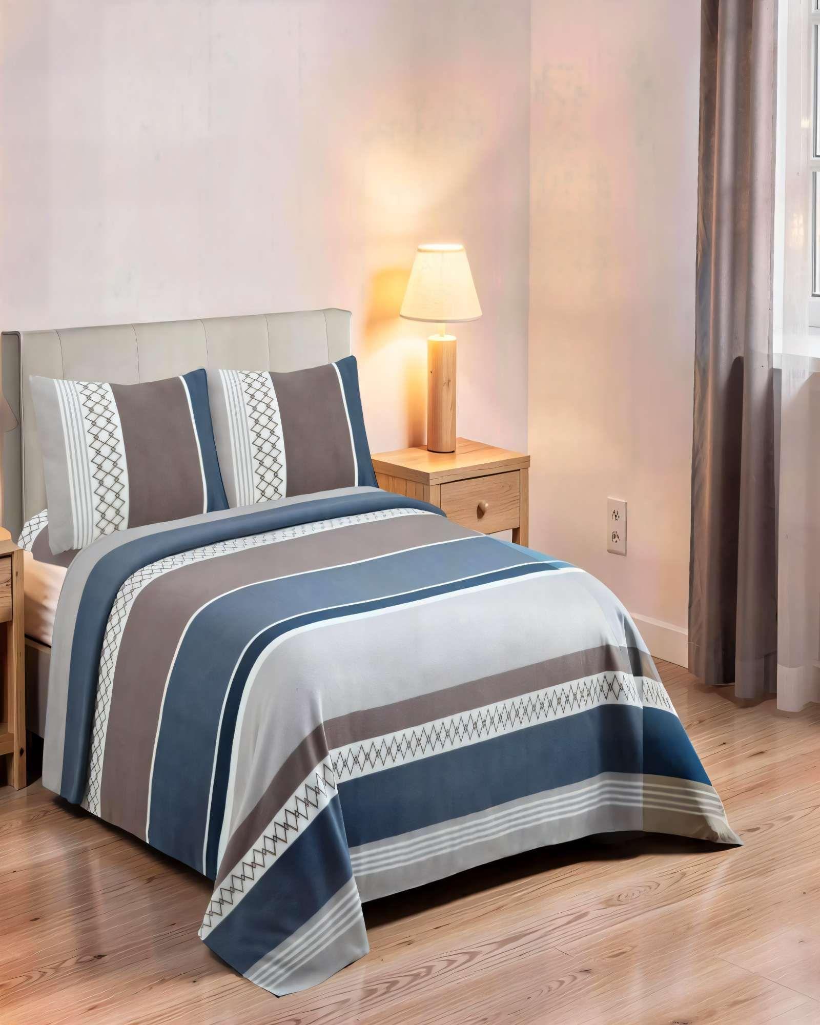 SET DE  SABANA POLAR 2 PLAZAS  CON DISEÑO 10-2