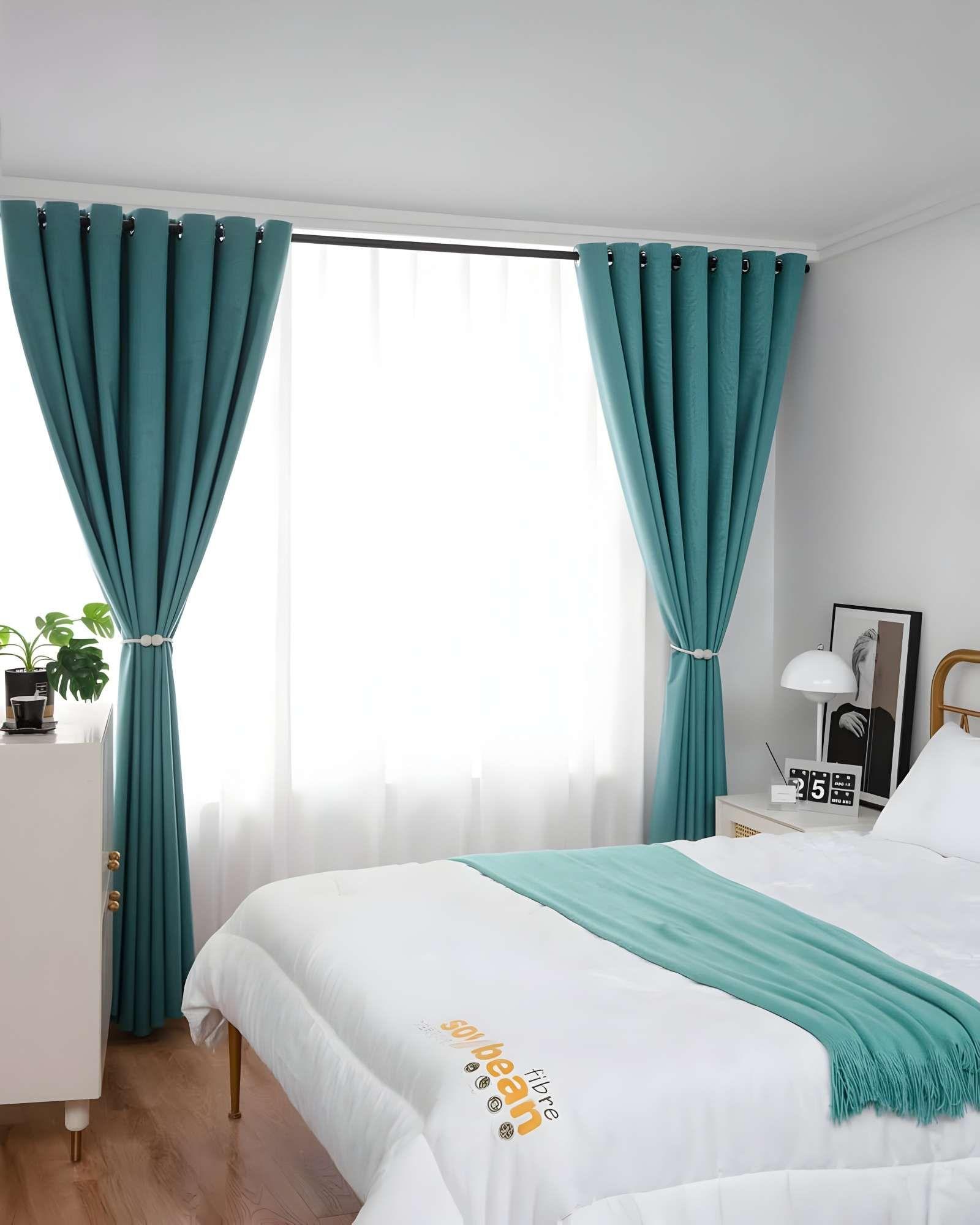 CORTINA BLACK OUT 2 PAÑOS COLOR TURQUEZA-3