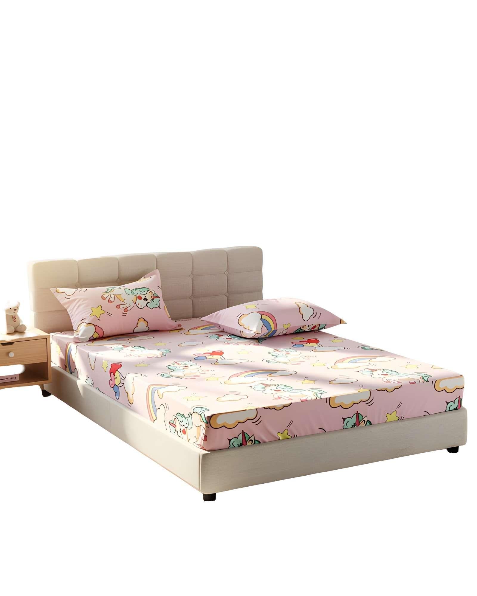 SET DE SABANA INFANTIL DE 100 HILOS 1 PLAZA D2-0