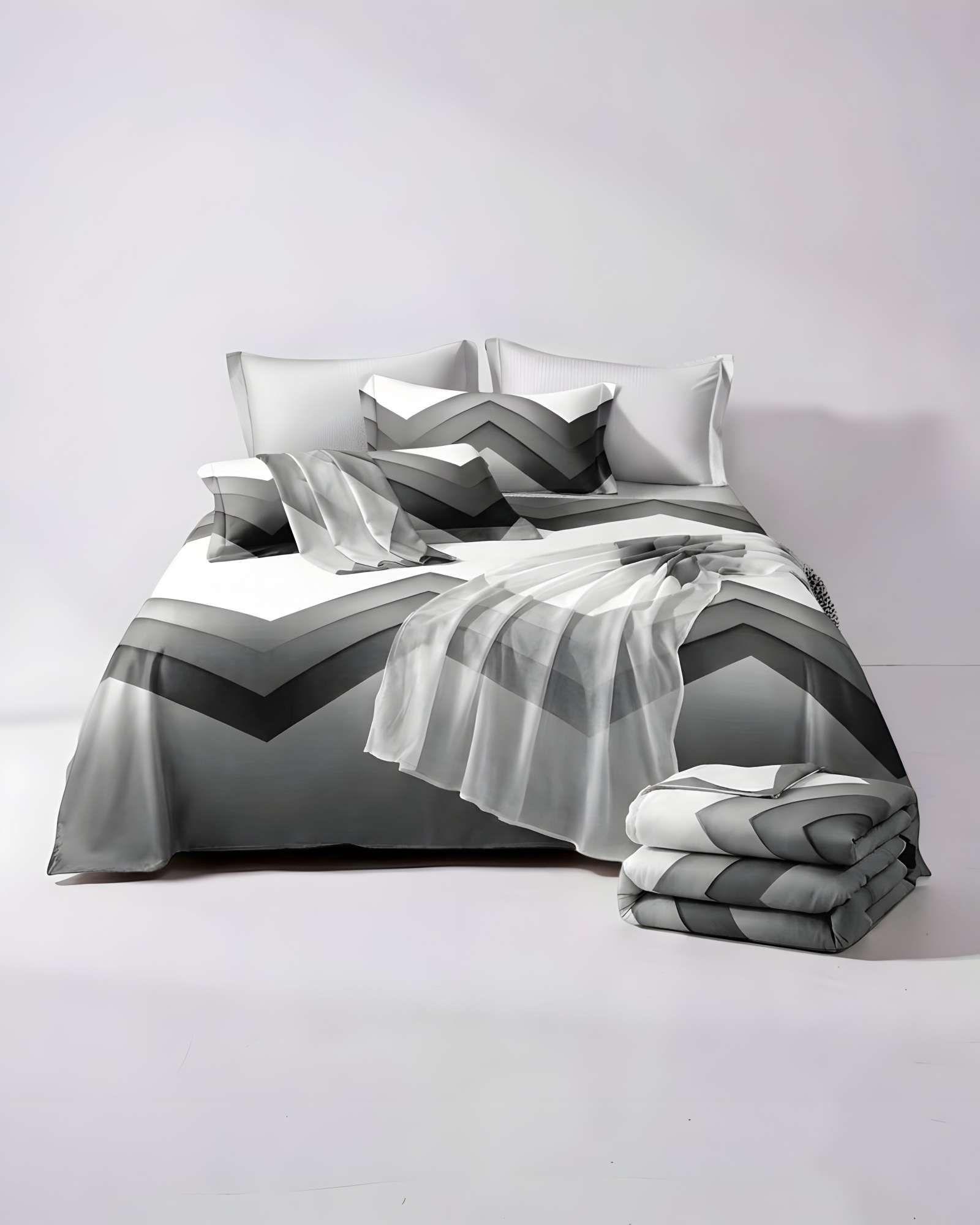 PACK DE SABANAS GENERICAS CON DISEÑO PLAZA Y MEDIA S09-2