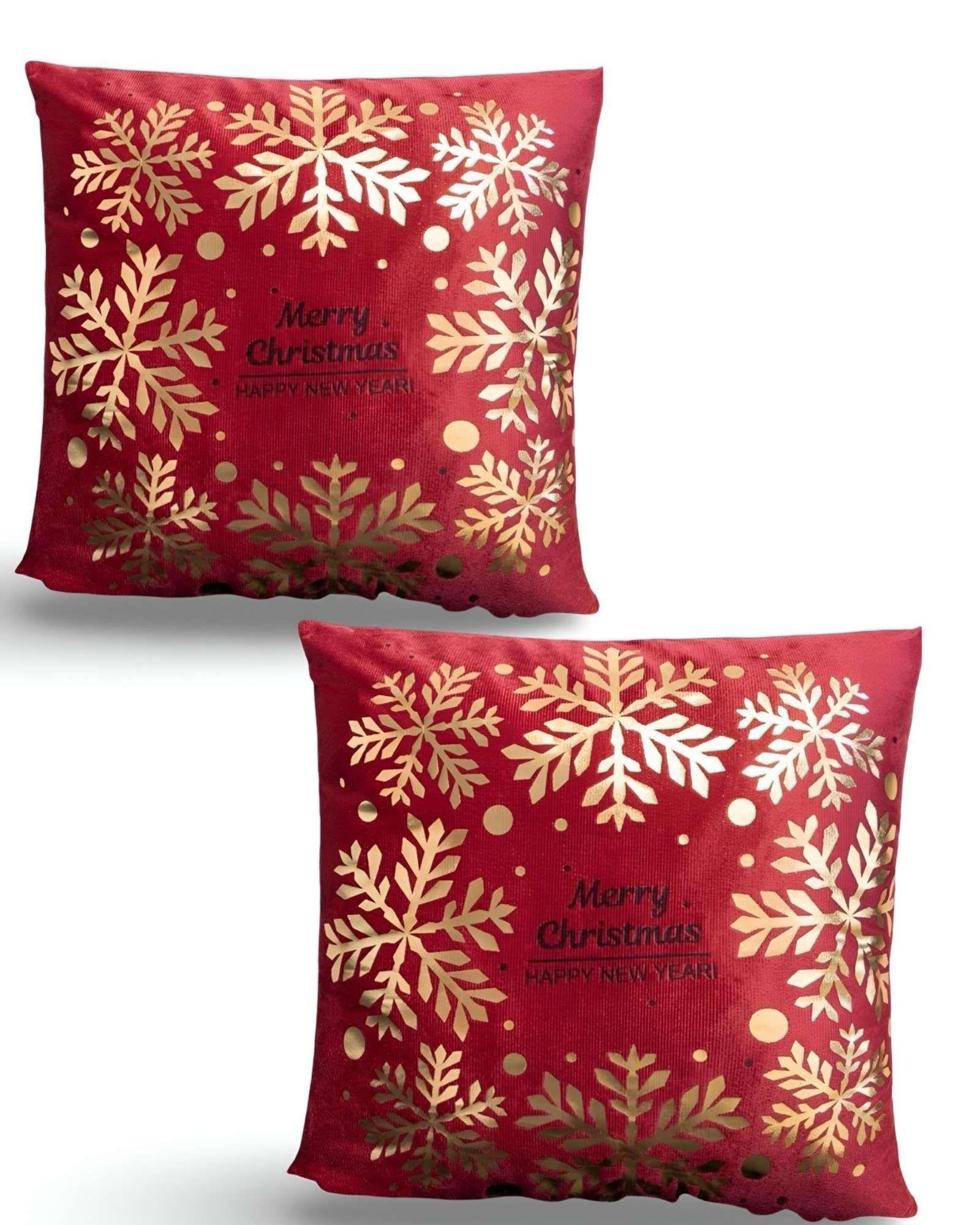 PACK DE 2 FUNDAS DE COJIN PARA NAVIDAD M14-0