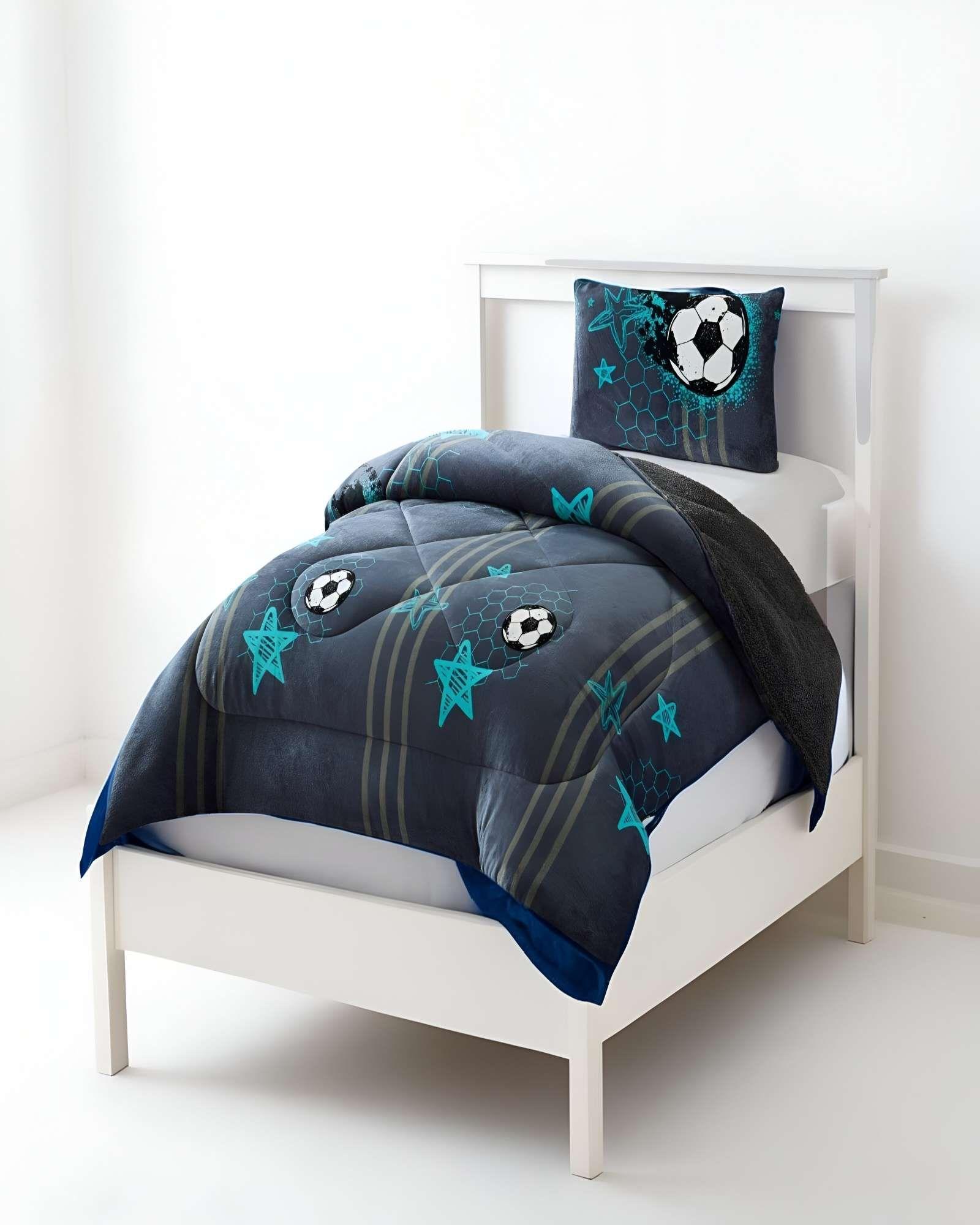 COBERTOR CON CHIPORRO PLUSH PLAZA Y MEDIA 180X200CM GRIS C9-2