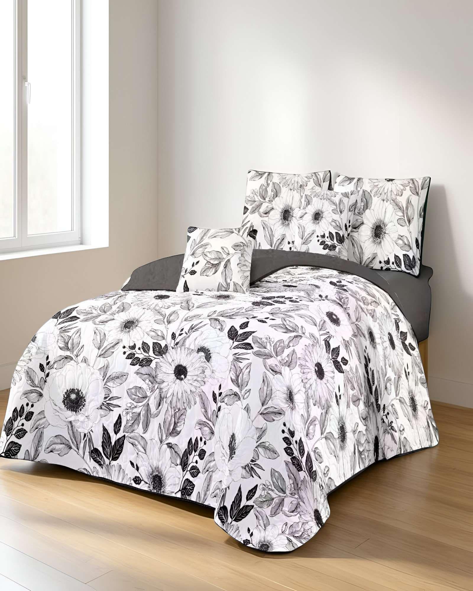 QUILT CUBRECAMA DE VERANO KING CON DISENO 3-3