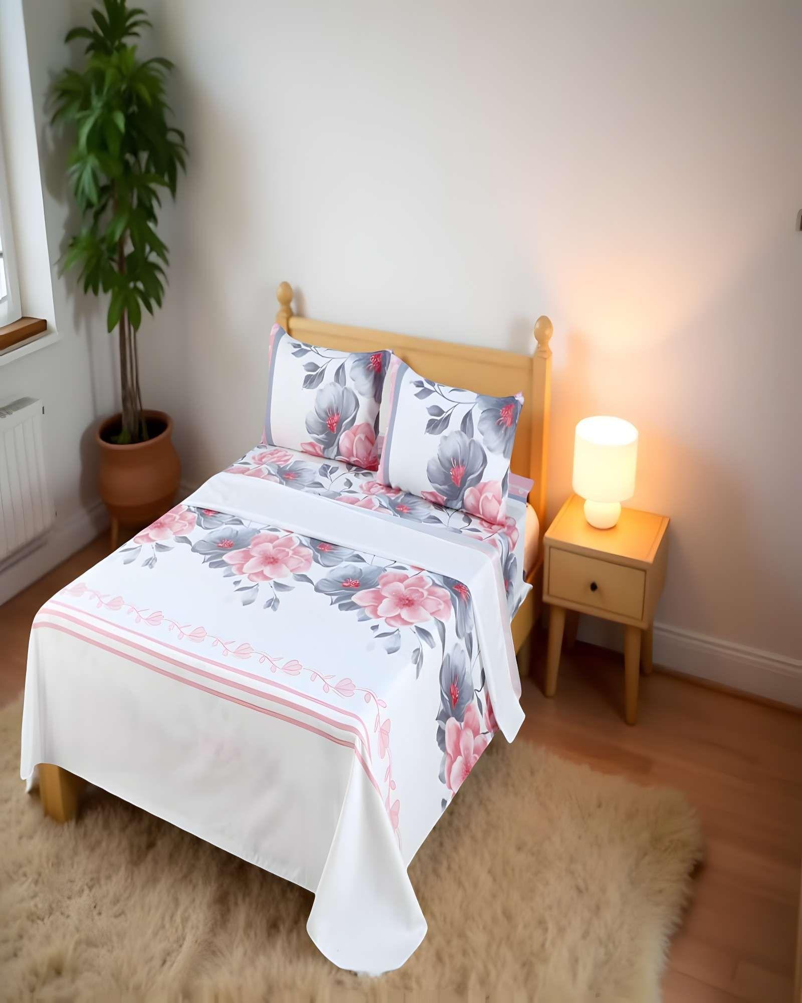 SET DE SABANAS 100% EXTRASUAVE SUPER-KING BLANCO C6-2