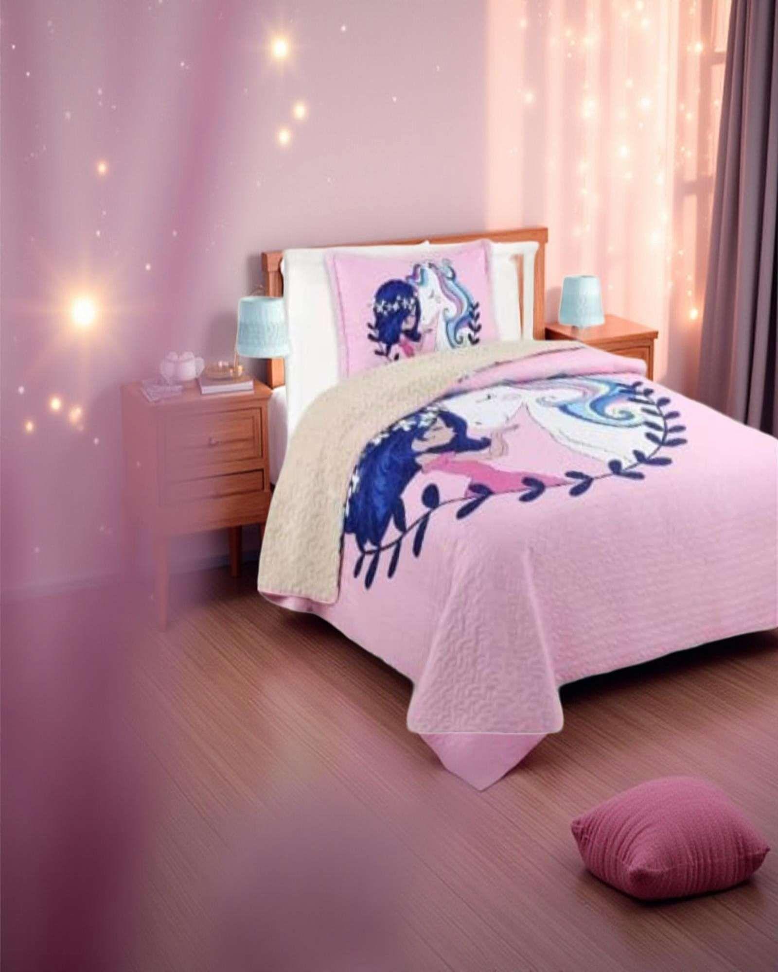 CUBRECAMA QUILT CON CHIPORRO 1.5P H29-2