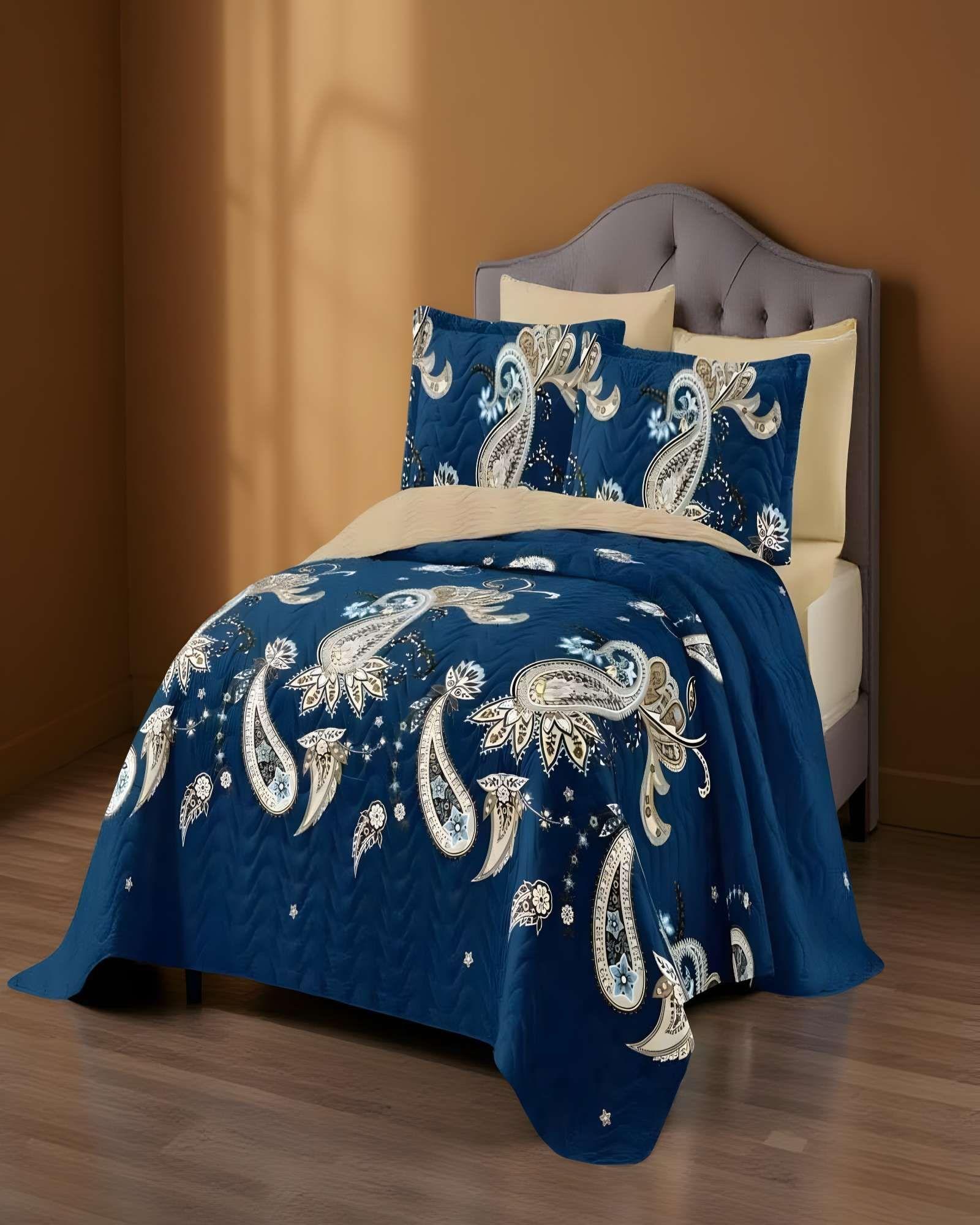 CUBRECAMA CON DIFERENTES DISEÑOS KING 250 X 270 CM P03-3