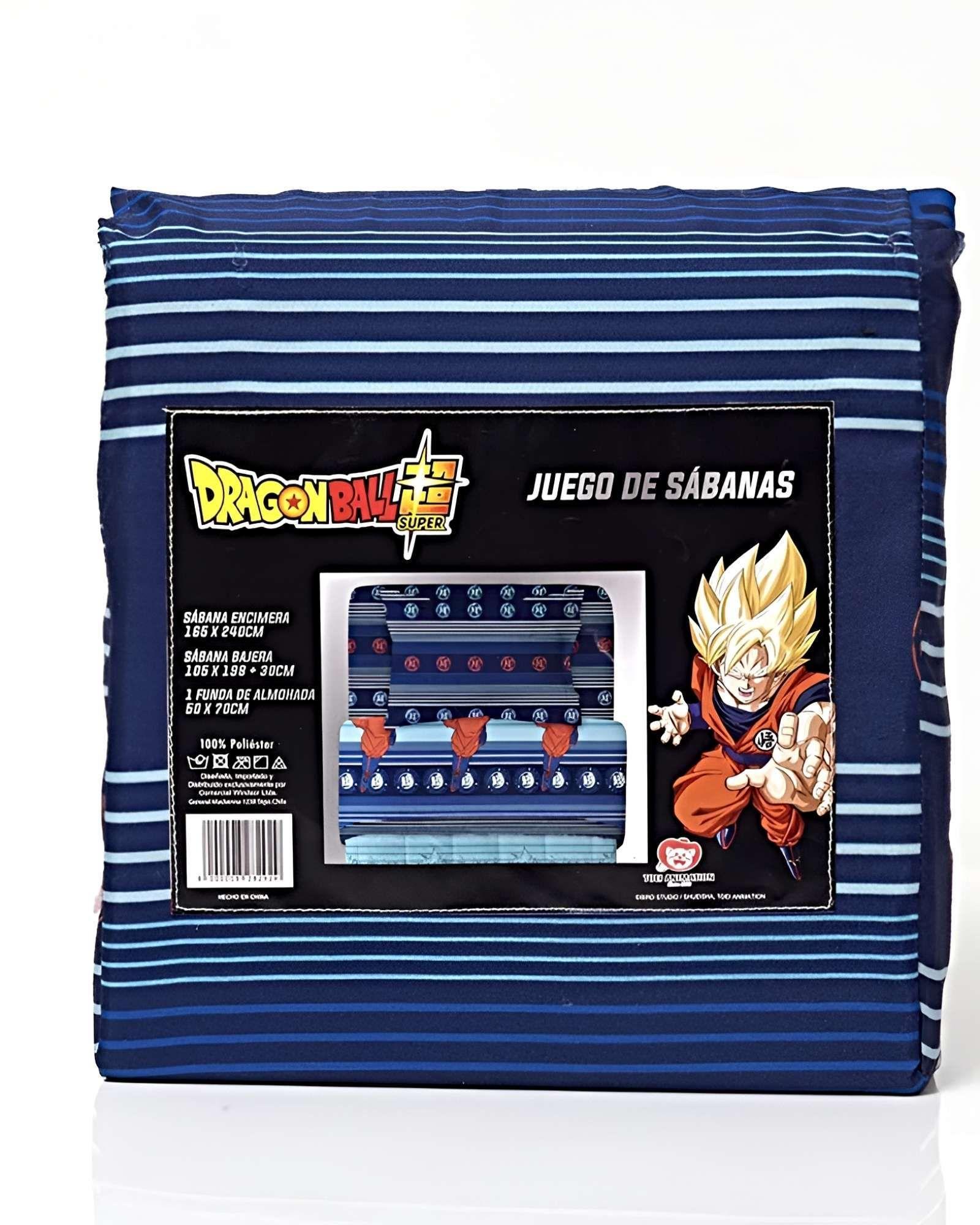 SET DE SABANA INFANTIL POLIESTER PLAZA Y MEDIA 165 X 240 CM AZUL-3