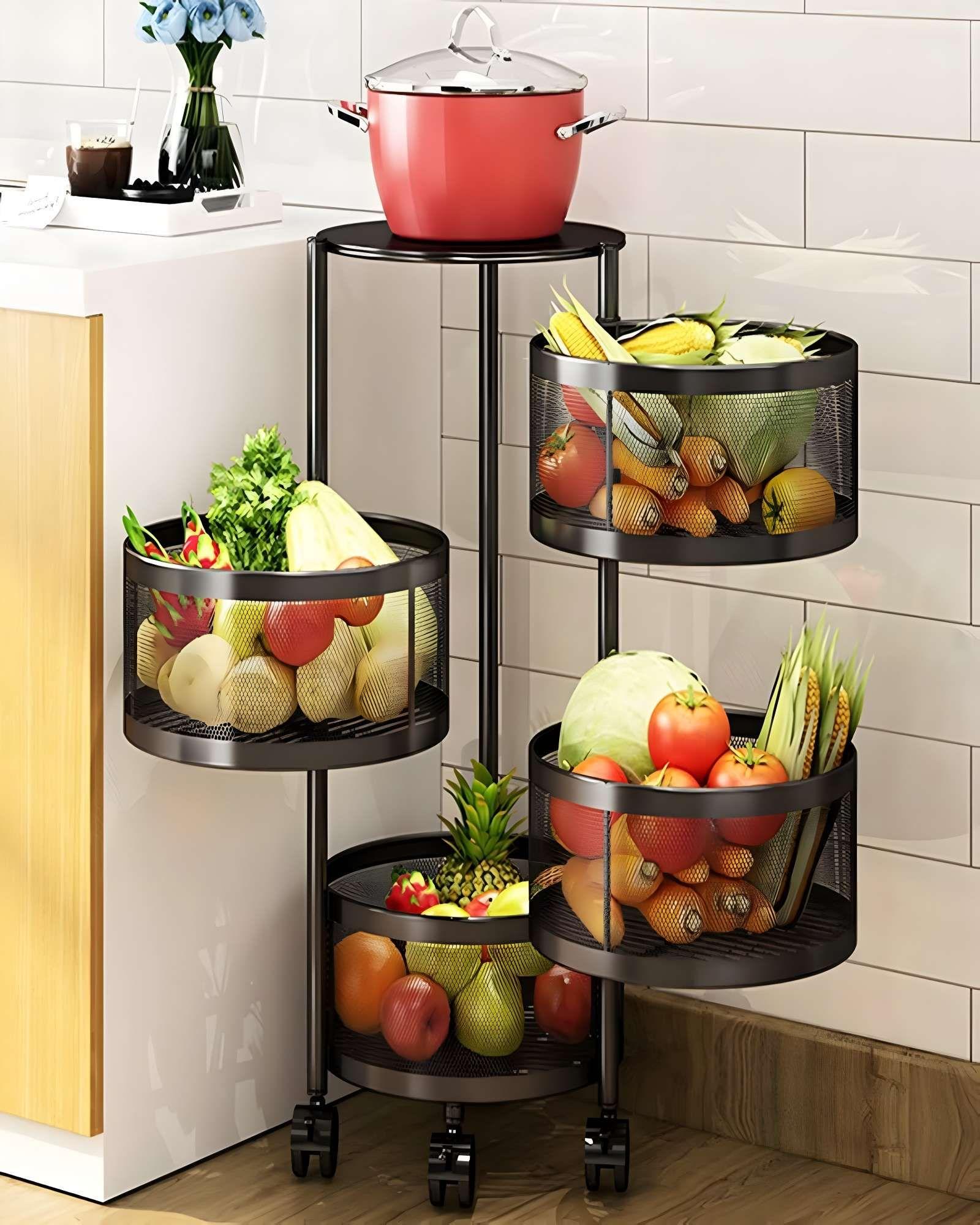 FRUTERO ORGANIZADOR DE 4 NIVELES REDONDO-2