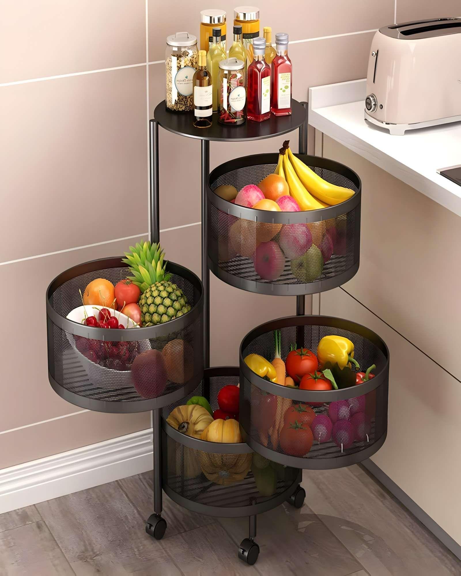 FRUTERO ORGANIZADOR DE 4 NIVELES REDONDO-3