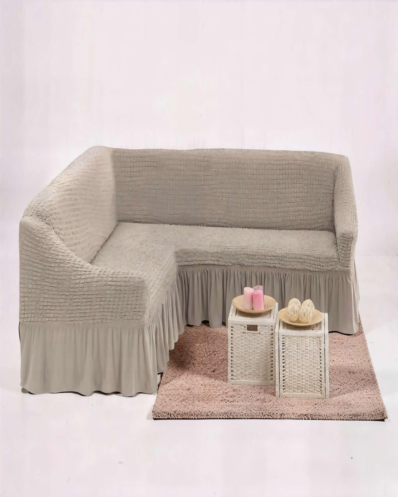 FUNDA CUBRE SOFÁ TURCO EN FORMA DE L COLOR BEIGE-2