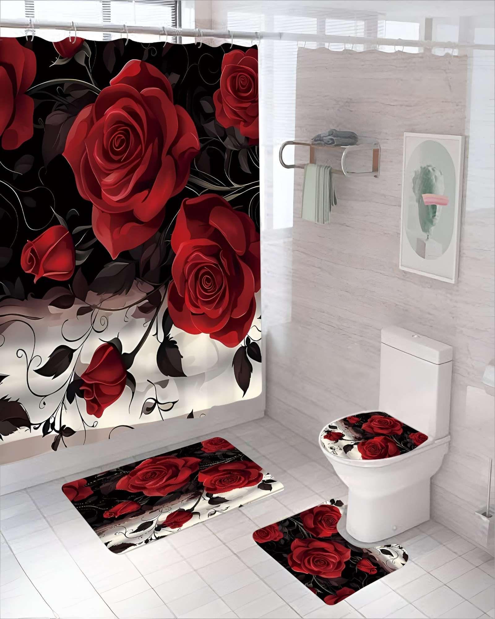 PACK DE 4 PIEZAS PARA BAÑO CON ESTAMPADO 20-2