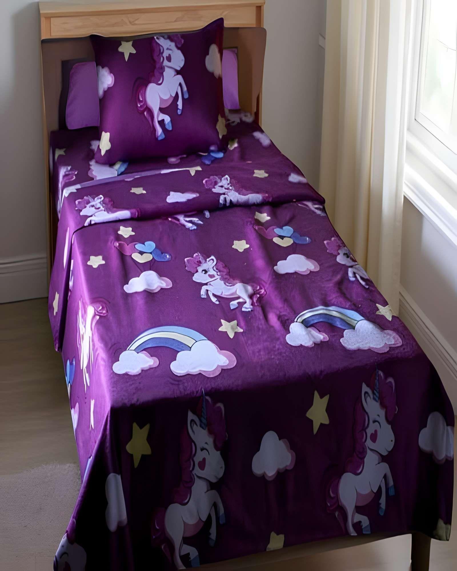 SET DE SABANA INFANTIL DE 100 HILOS 1.5 PLAZAS D7-4