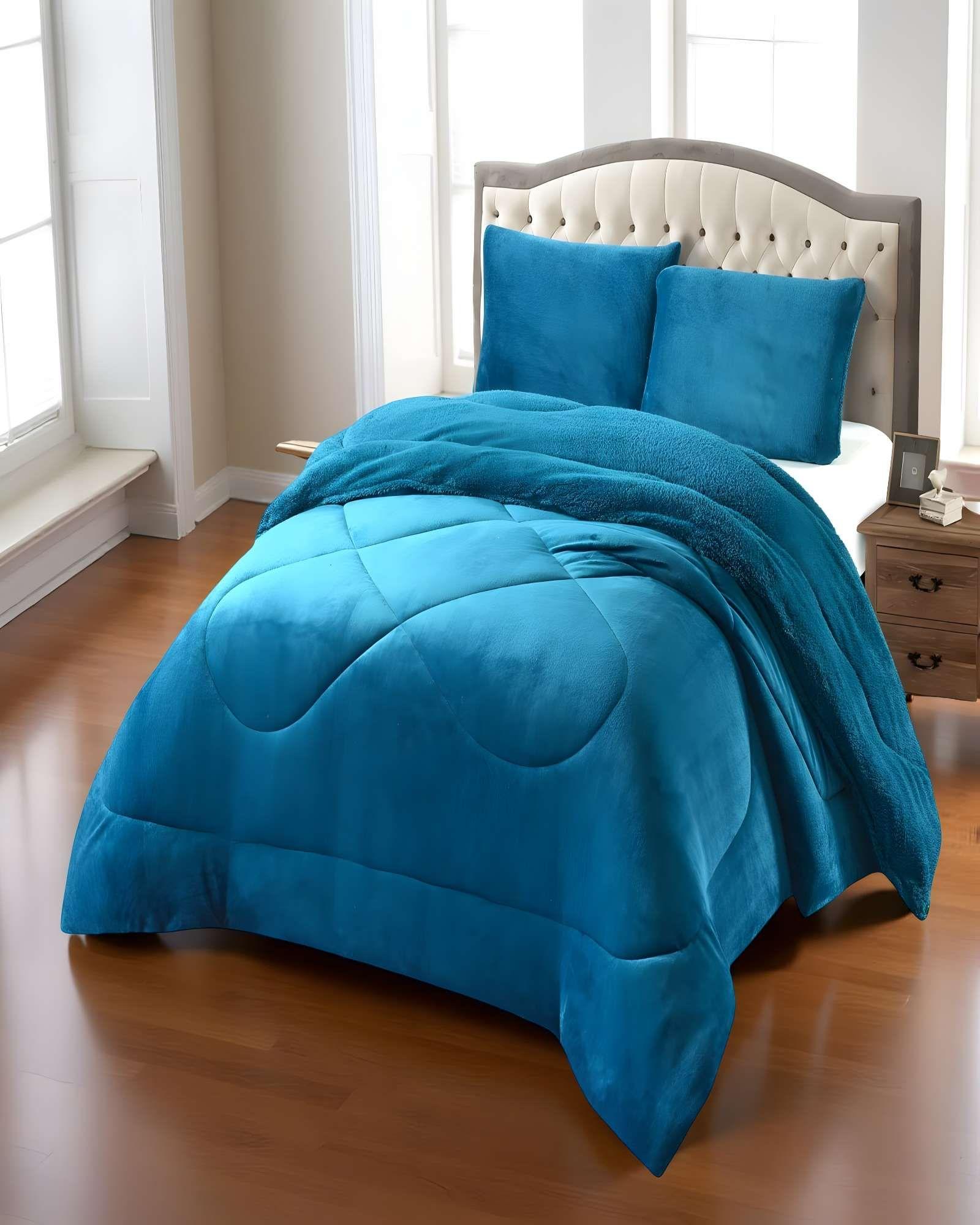 COBERTOR SHERPA PLUSH CS KING CELESTE-2