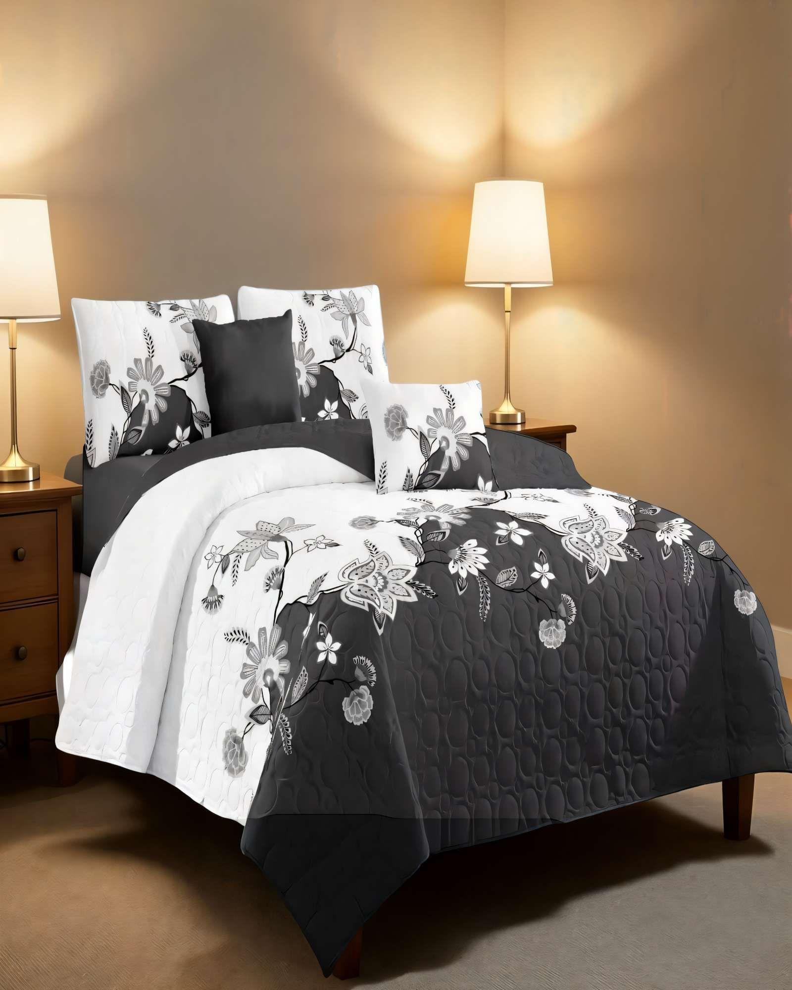 QUILT CUBRECAMA DE VERANO 2 PLAZAS CON DISENO 12-2