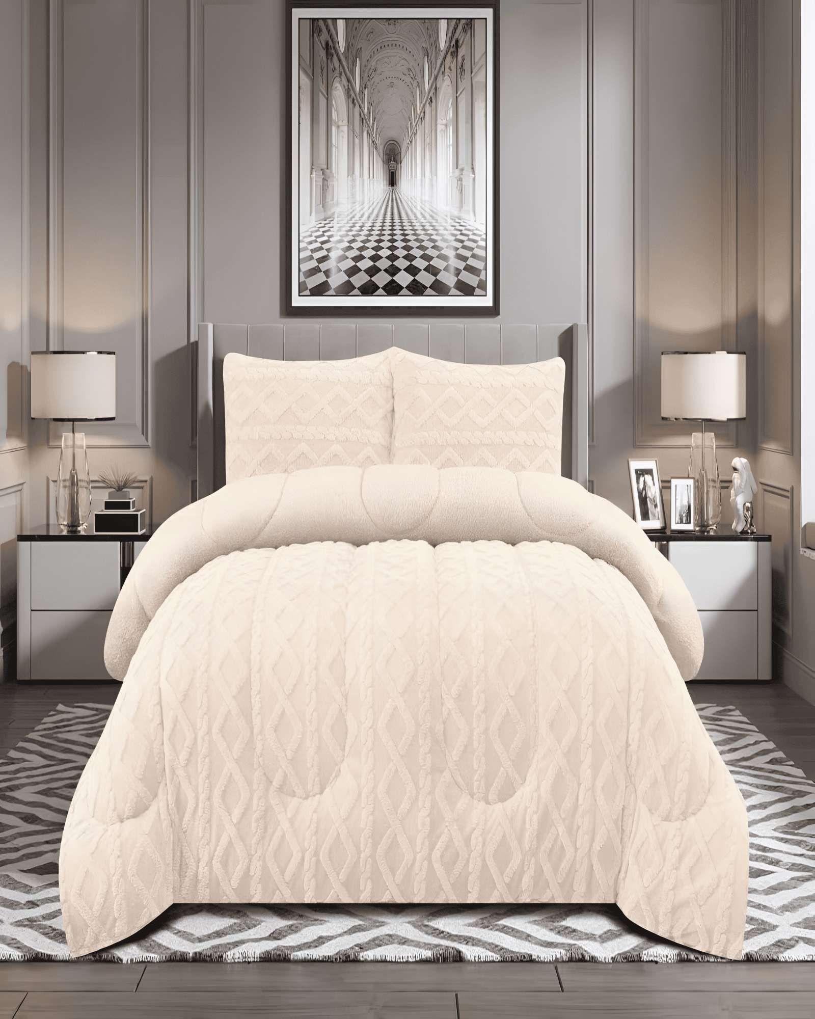 PLUMON ELEGANTE TEXTURIZADO 2 PLAZAS G07-2
