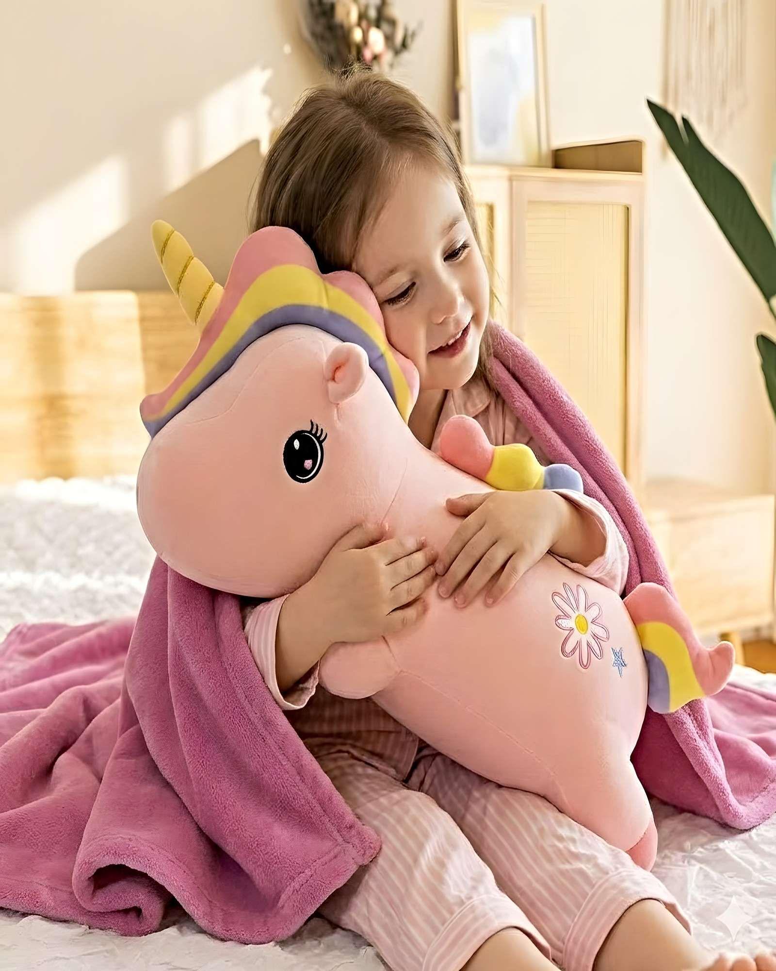 Manta Peluche Térmica 2-en-1  de 1 Plaza rosa-2